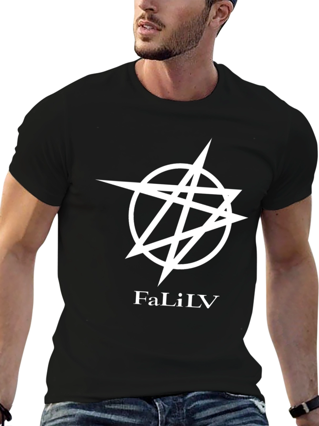 FaLiLV Graphic Black T-Shirt