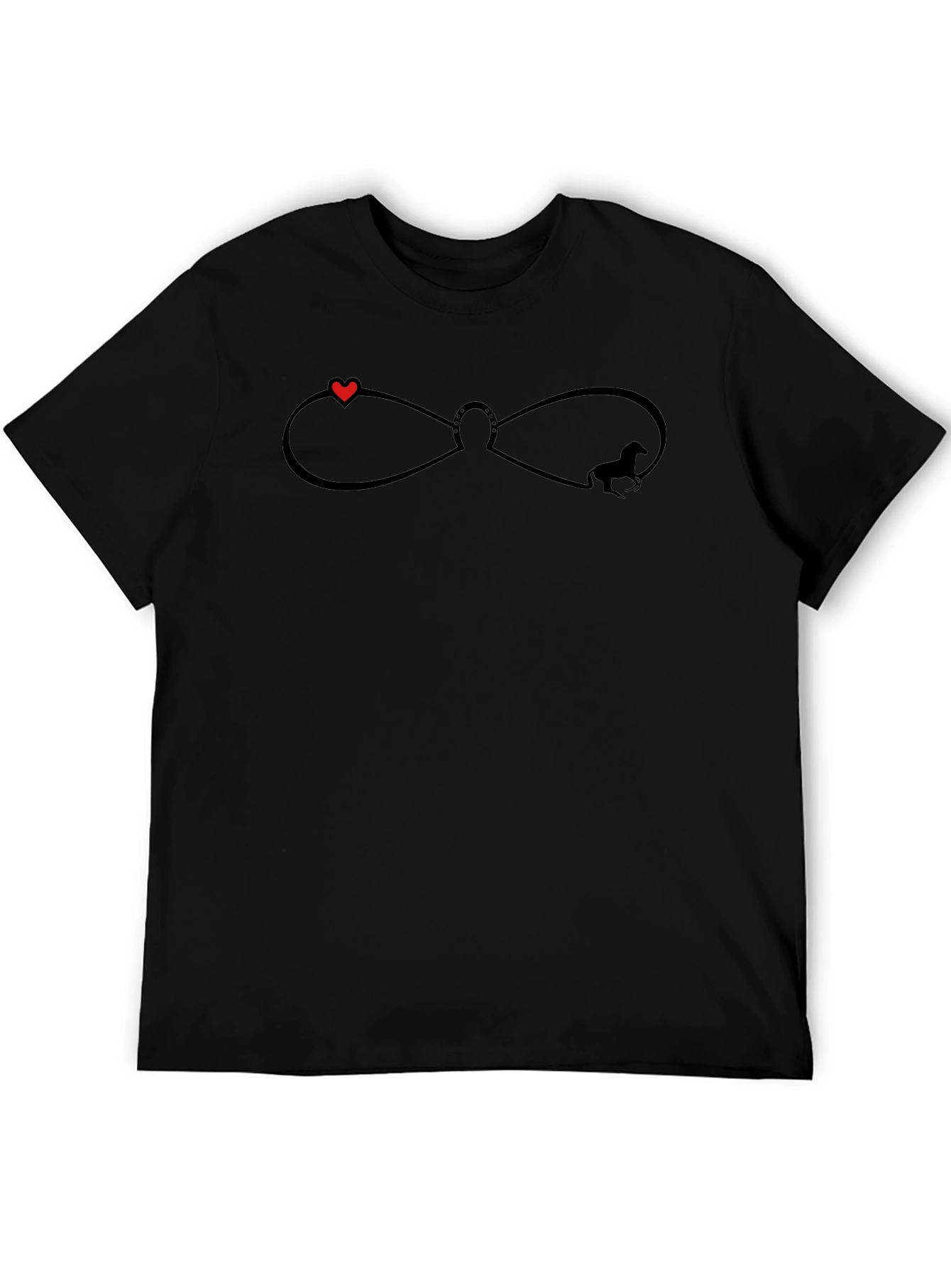 Equestrian Infinity Symbol T-Shirt