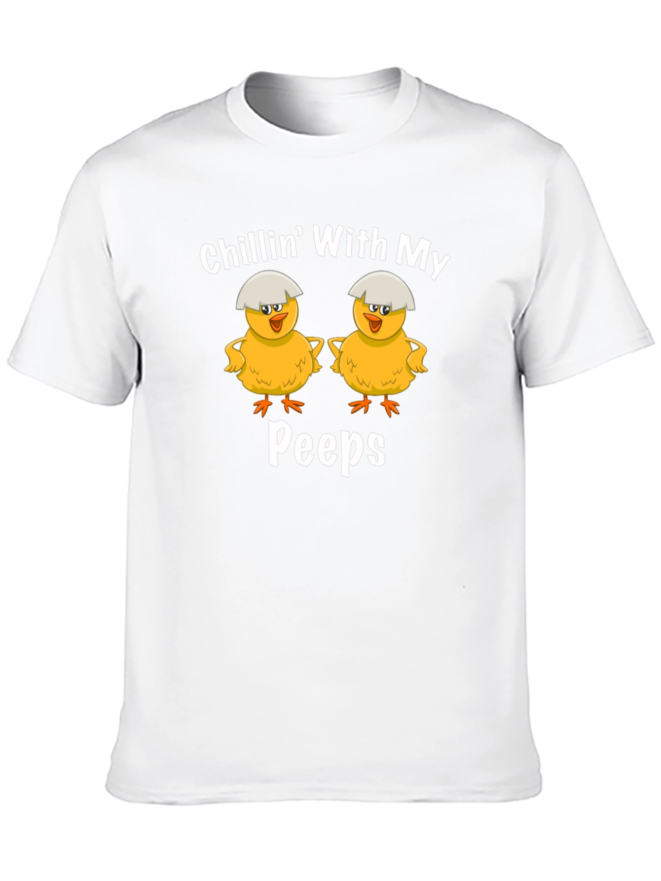 Chillin With My Peeps Easter Chick T-Shirt