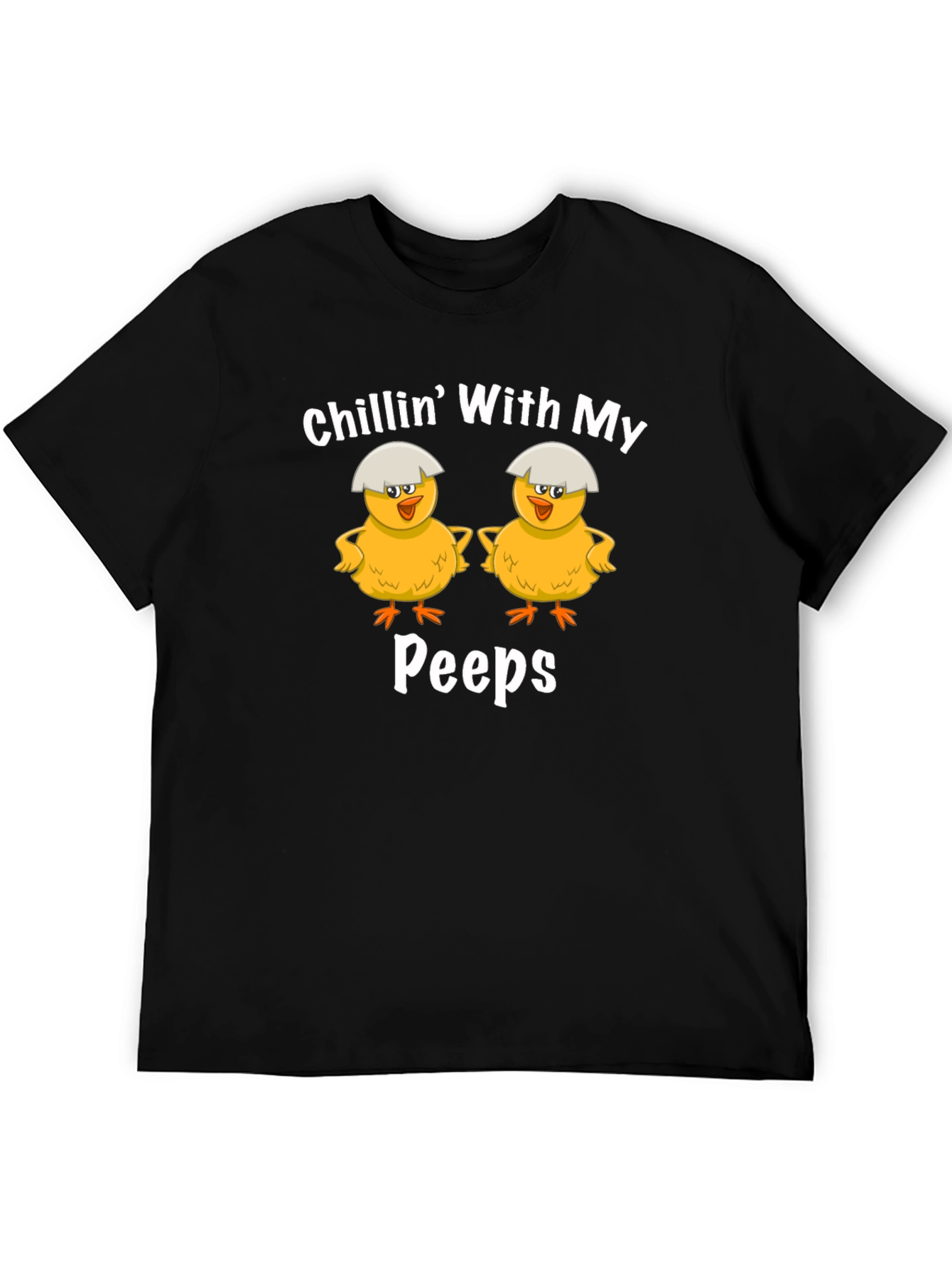 Chillin With My Peeps Easter Chick T-Shirt