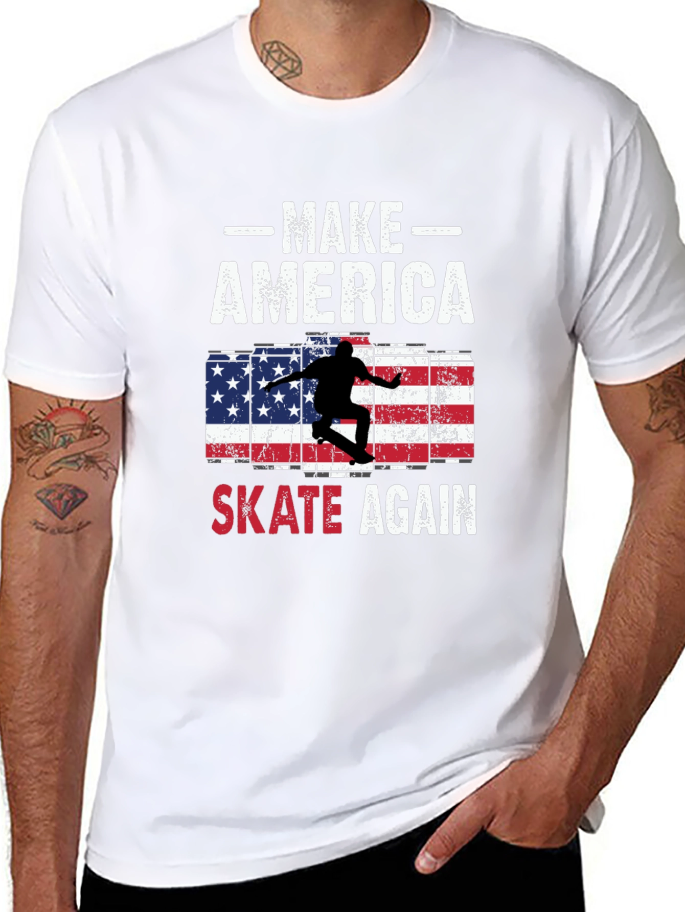 Make America Skate Again Graphic Tee