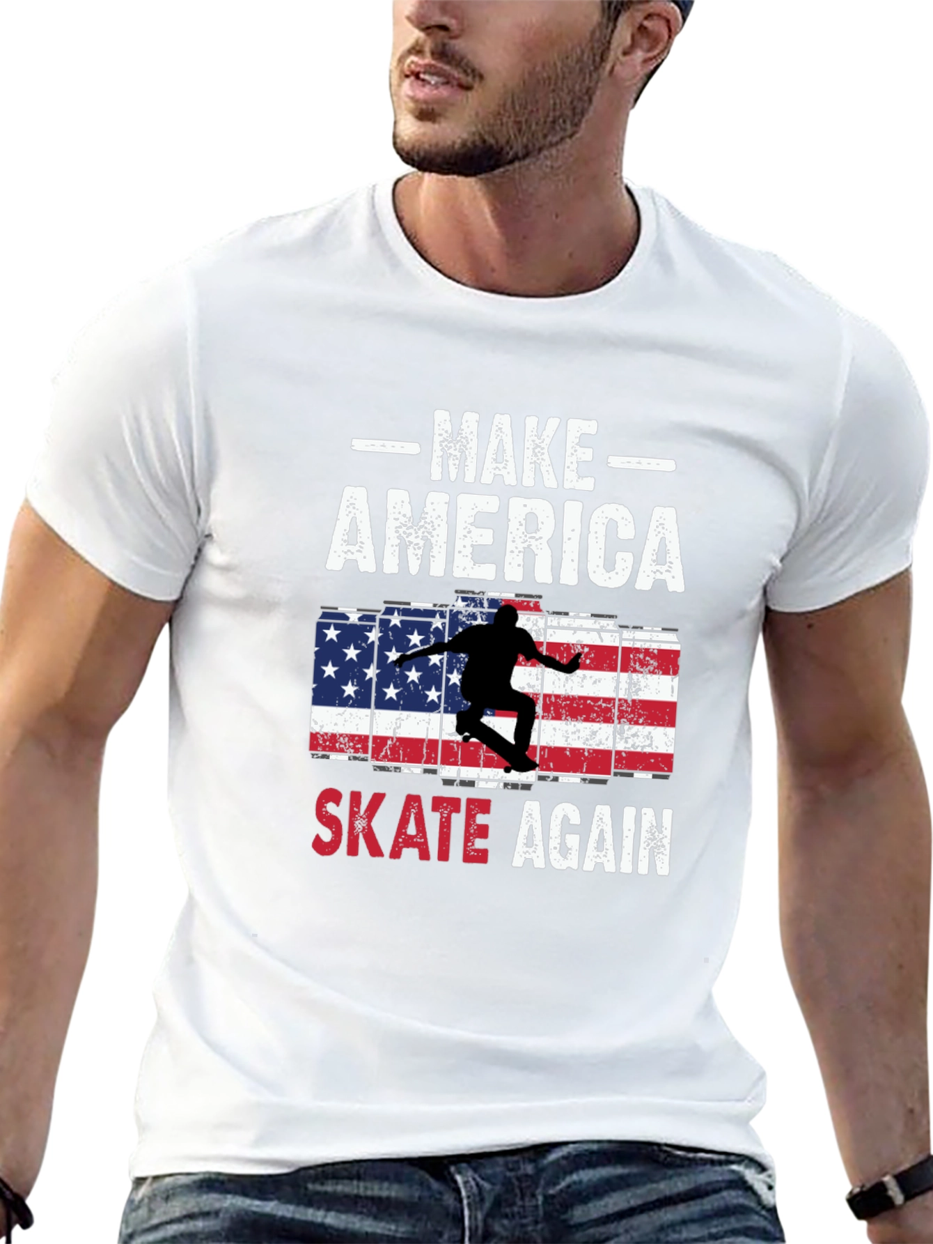Make America Skate Again Graphic Tee