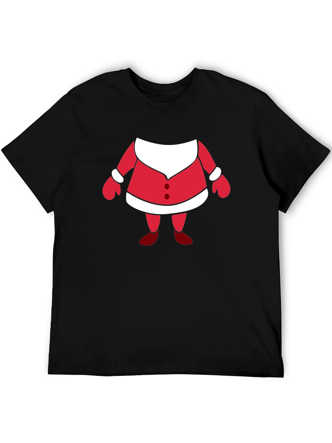 Festive Santa Suit T-Shirt - Holiday Apparel