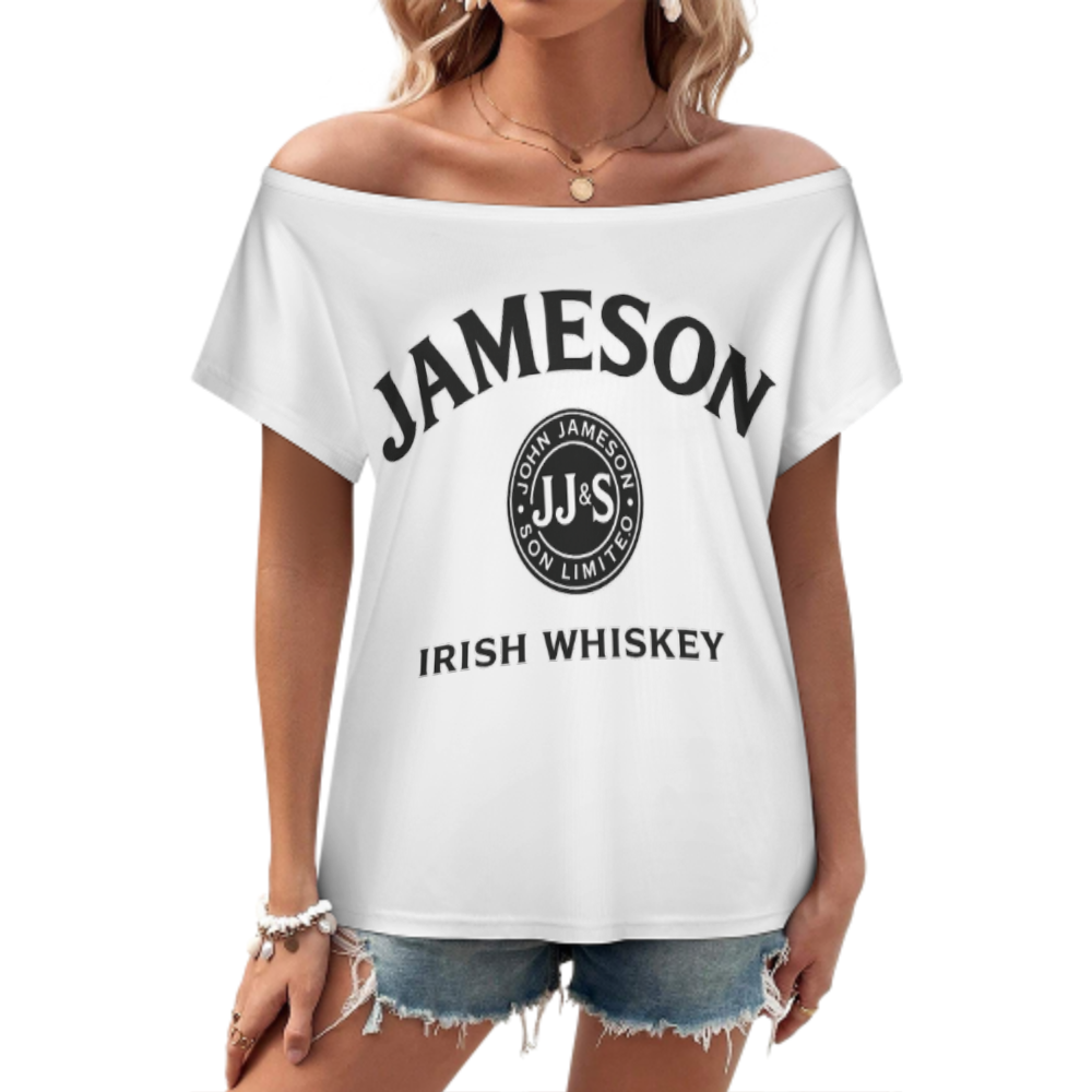 Vintage Irish Whiskey Graphic Tee – Retro Distressed Jameson Inspired Streetwear Shirt(z417)