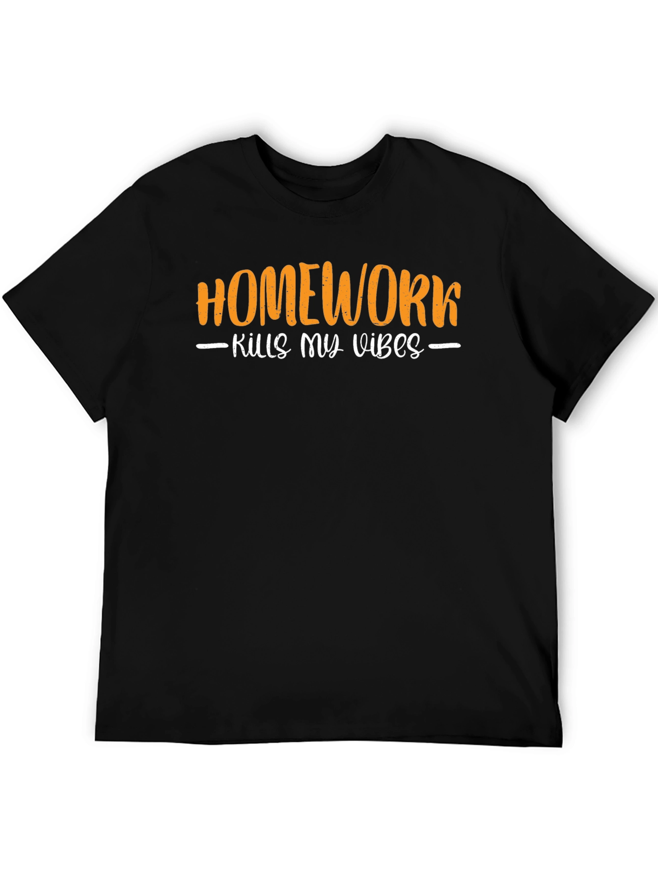 Homework Kills My Vibes Graphic T-Shirt