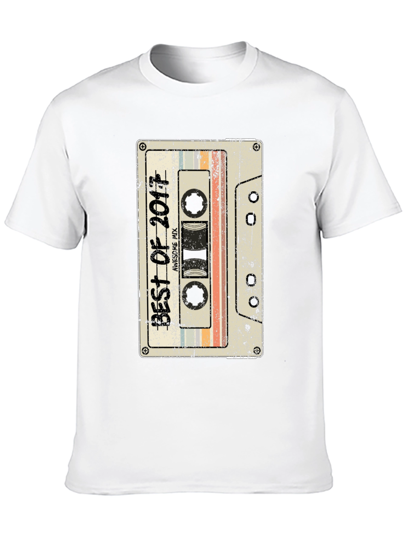 Retro Best of 2017 Cassette Tape T-Shirt