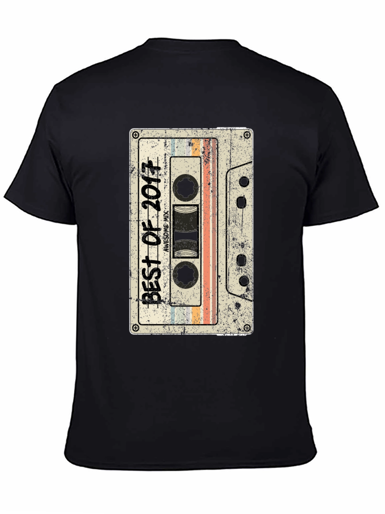 Retro Best of 2017 Cassette Tape T-Shirt