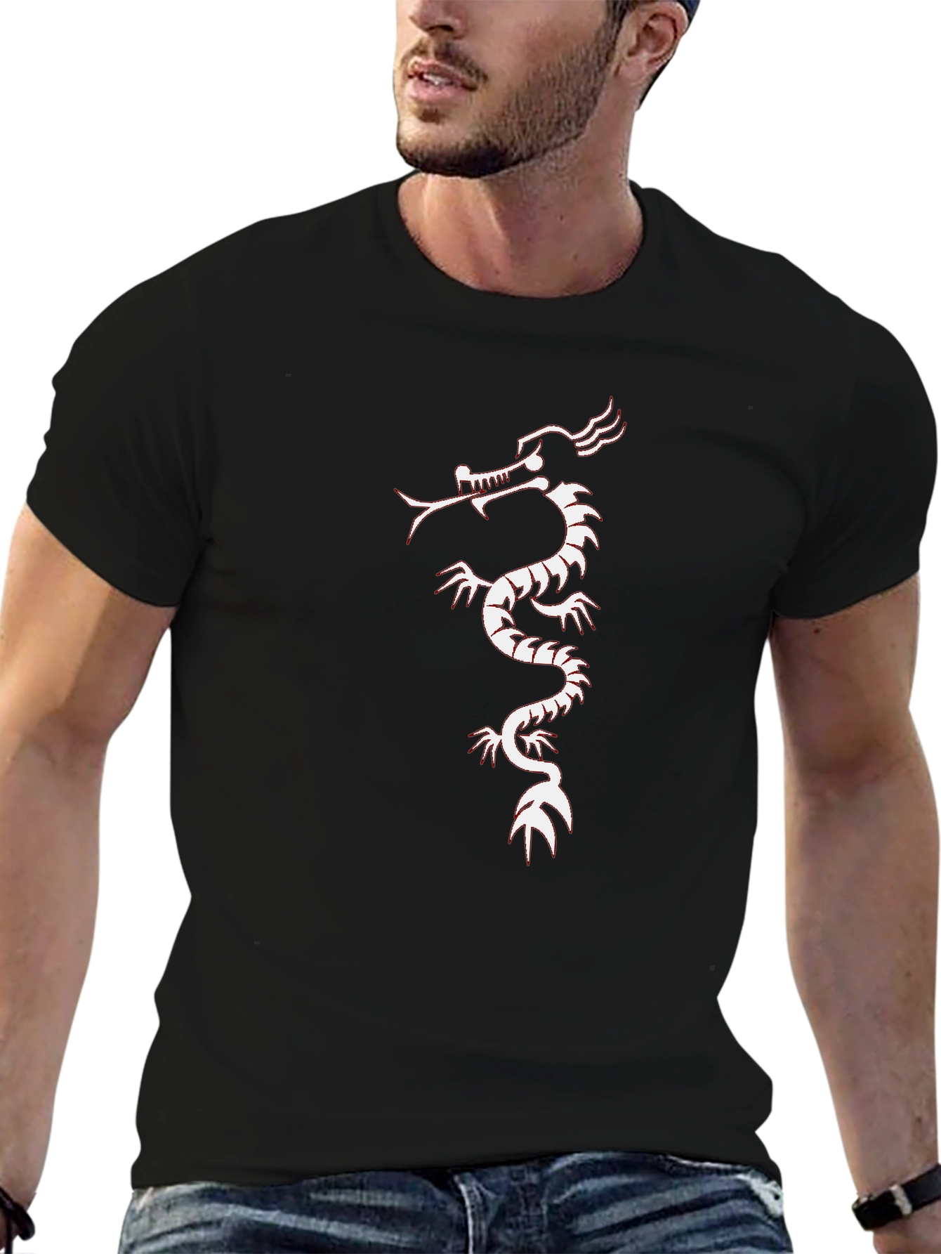 Dragon Graphic Black T-Shirt