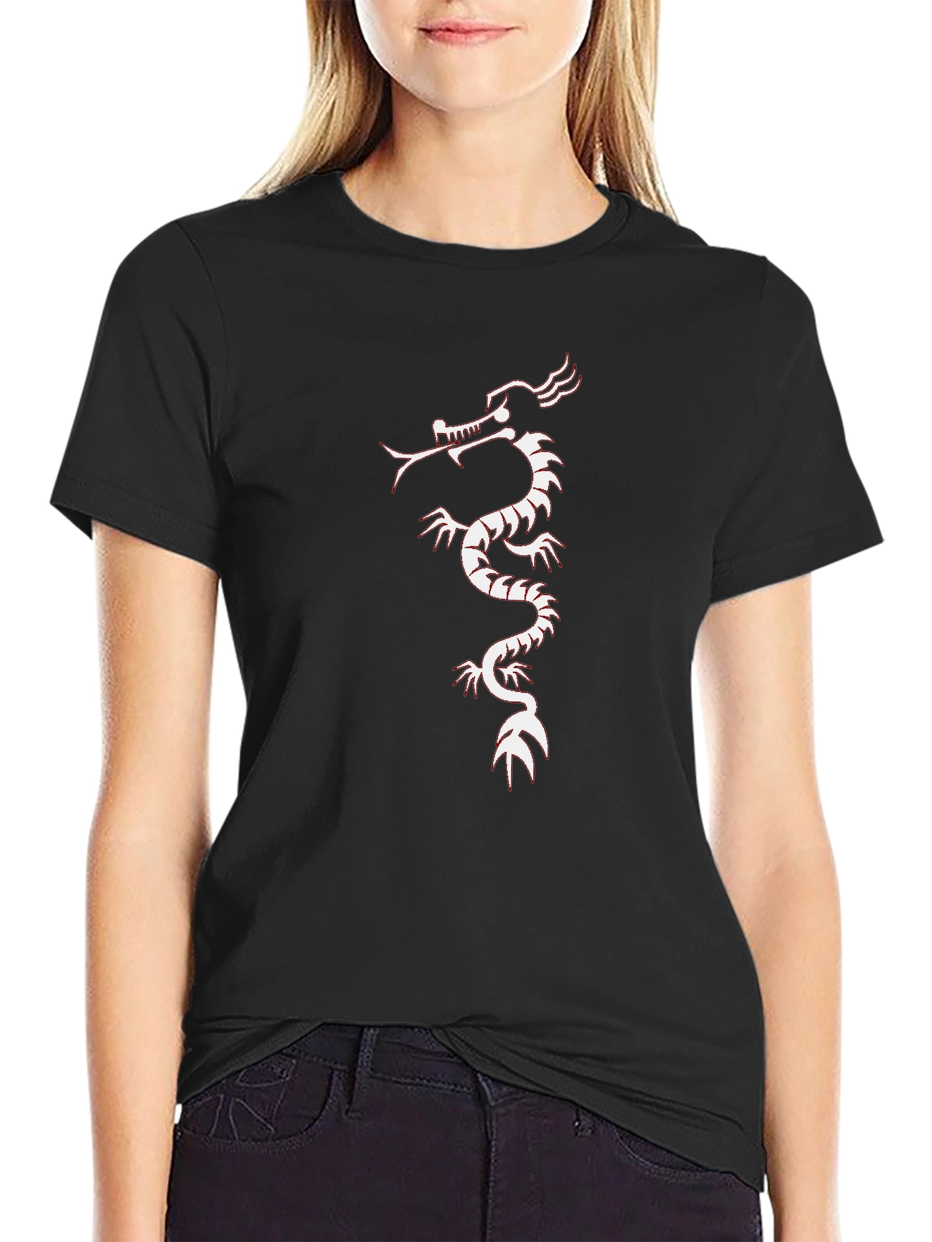 Dragon Graphic Black T-Shirt