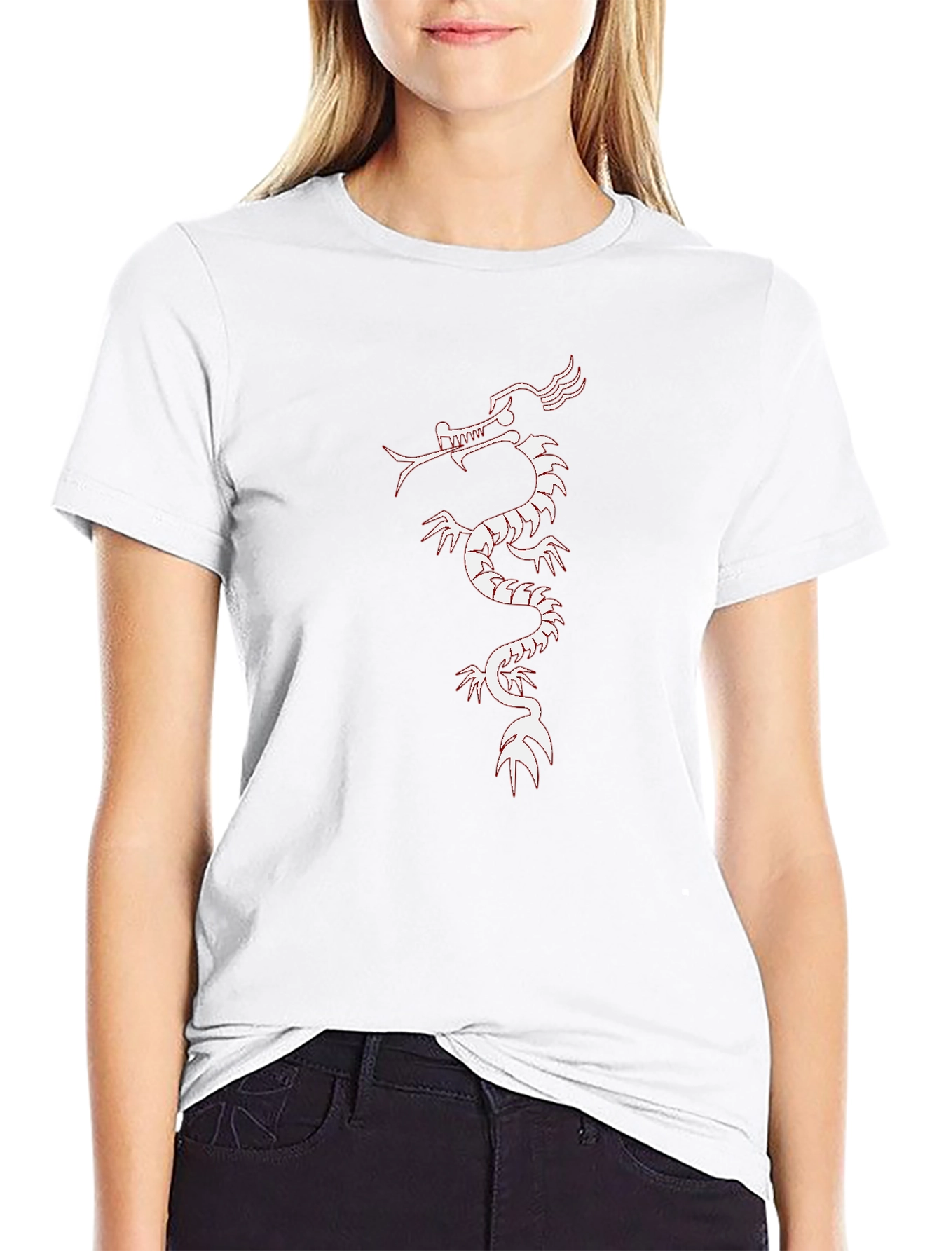 Dragon Graphic Black T-Shirt