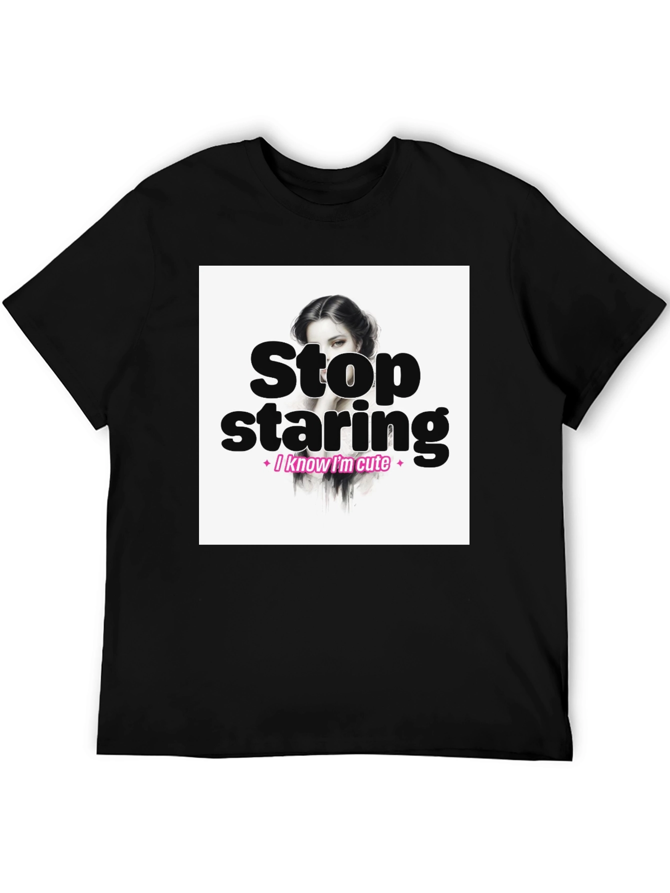 Stop Staring Graphic Tee
