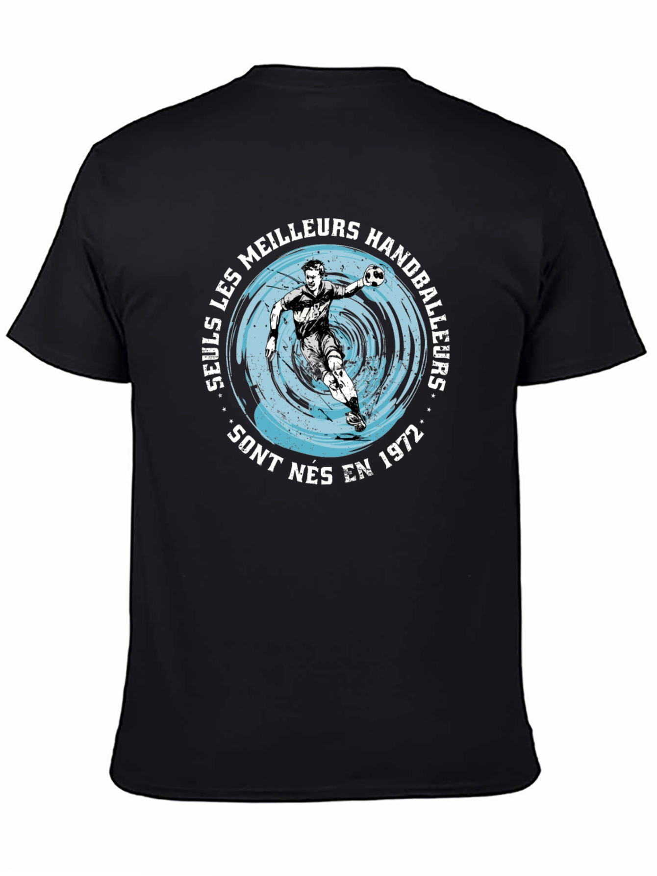 Handball Player Graphic Tee - Born in 1972