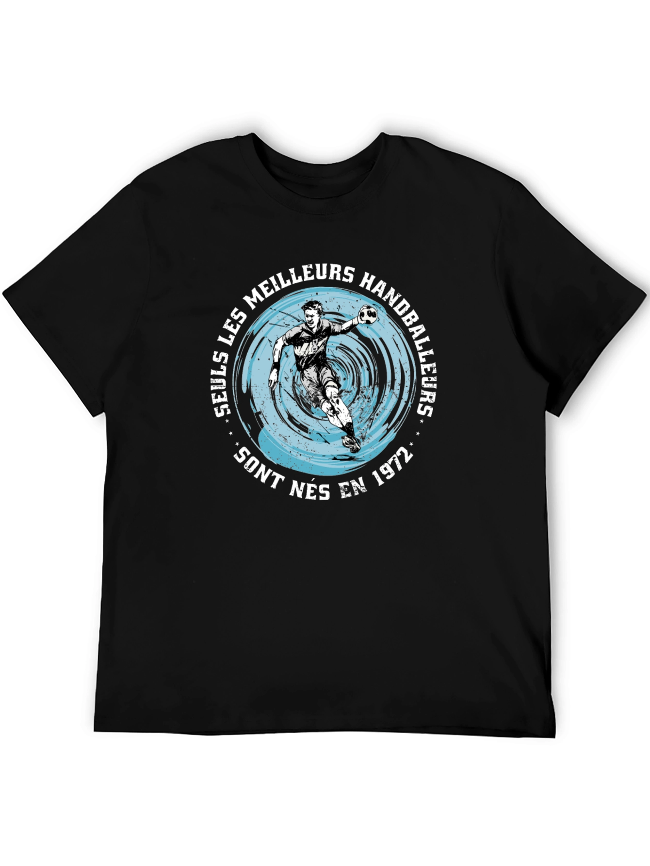 Handball Player Graphic Tee - Born in 1972