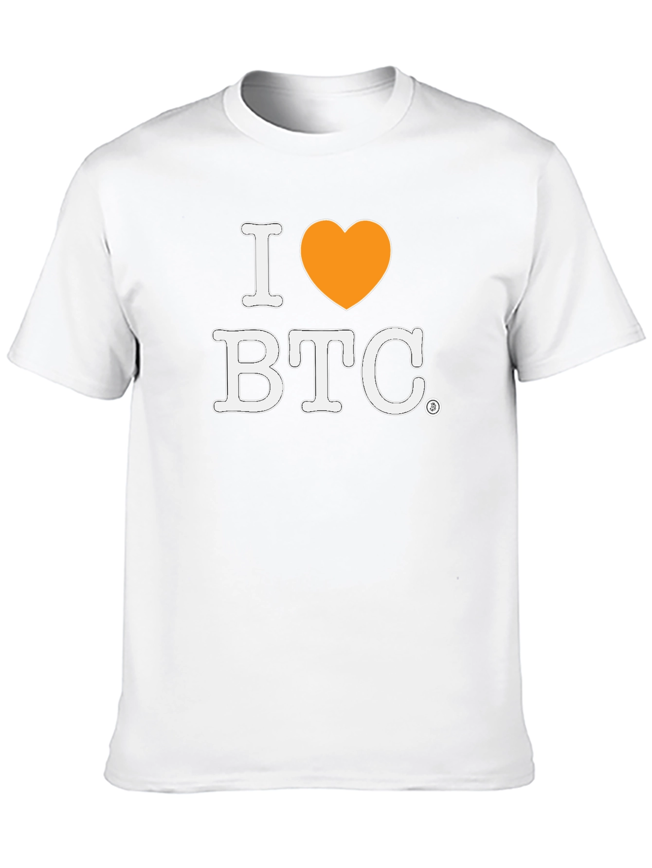 I Heart BTC Black T-Shirt