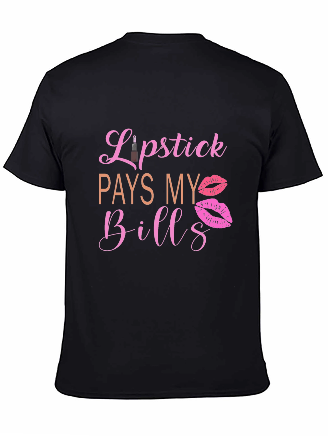 Lipstick Pays My Bills Graphic Tee