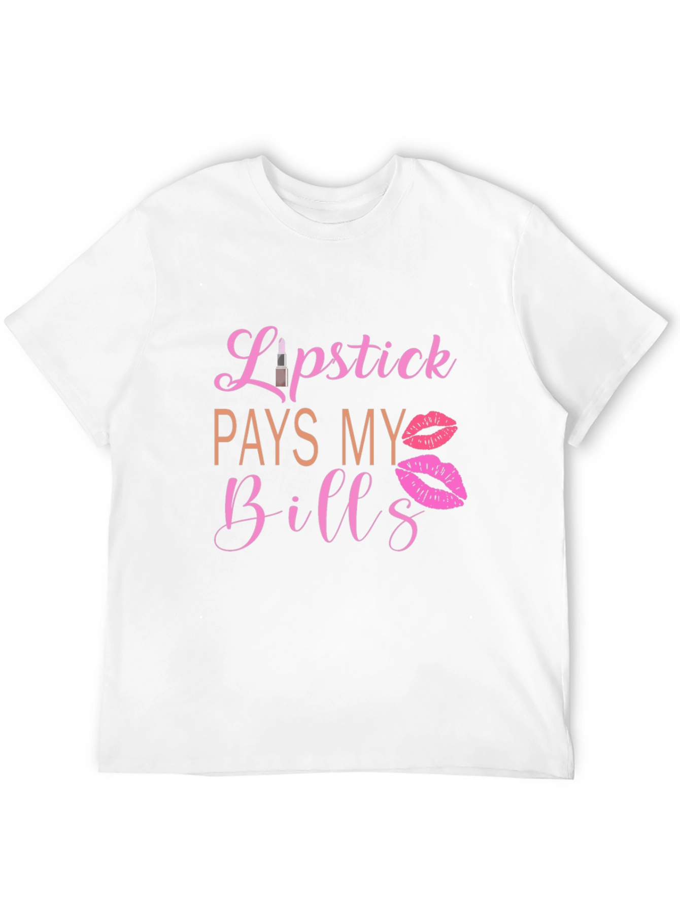 Lipstick Pays My Bills Graphic Tee
