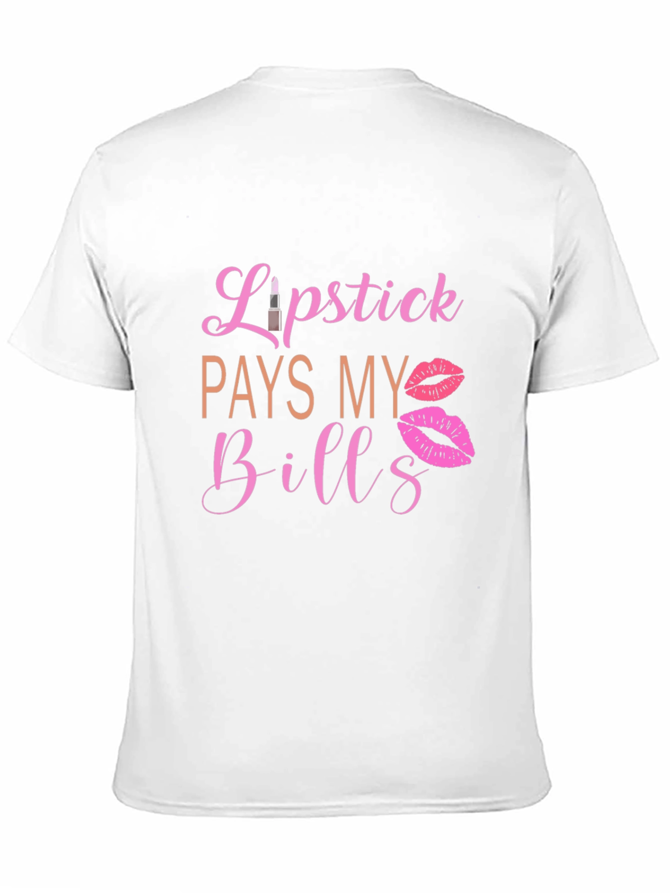 Lipstick Pays My Bills Graphic Tee