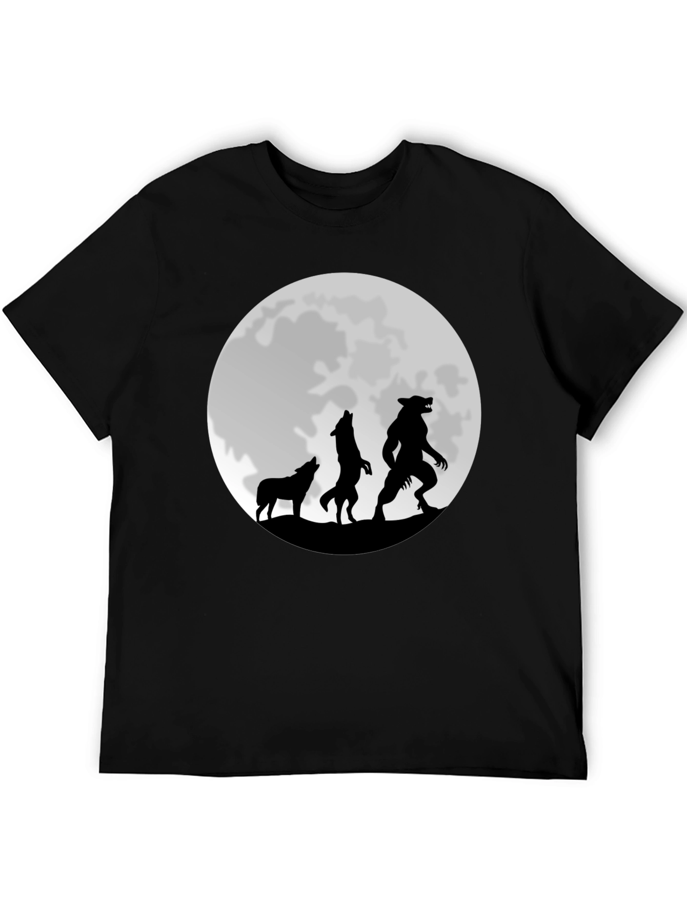 Werewolf Moon Graphic T-Shirt