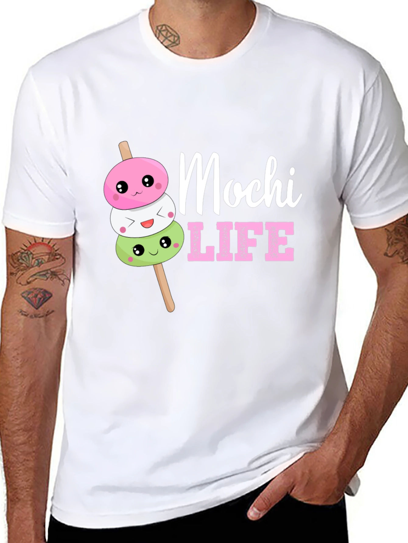 Mochi Life T-Shirt - Cute Japanese Dessert Tee