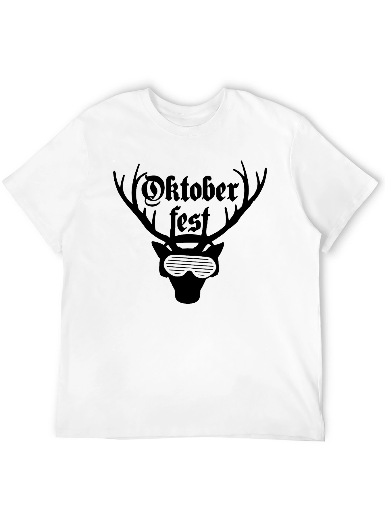 Oktoberfest Deer Graphic T-Shirt