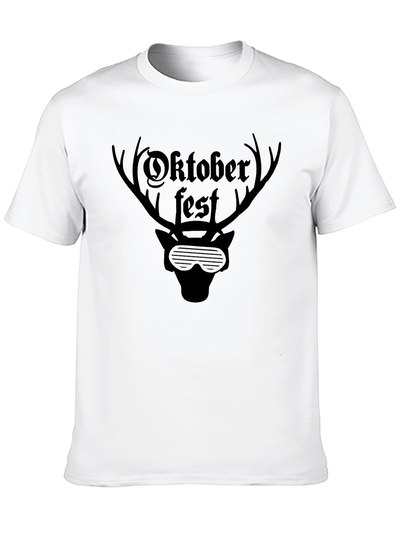 Oktoberfest Deer Graphic T-Shirt