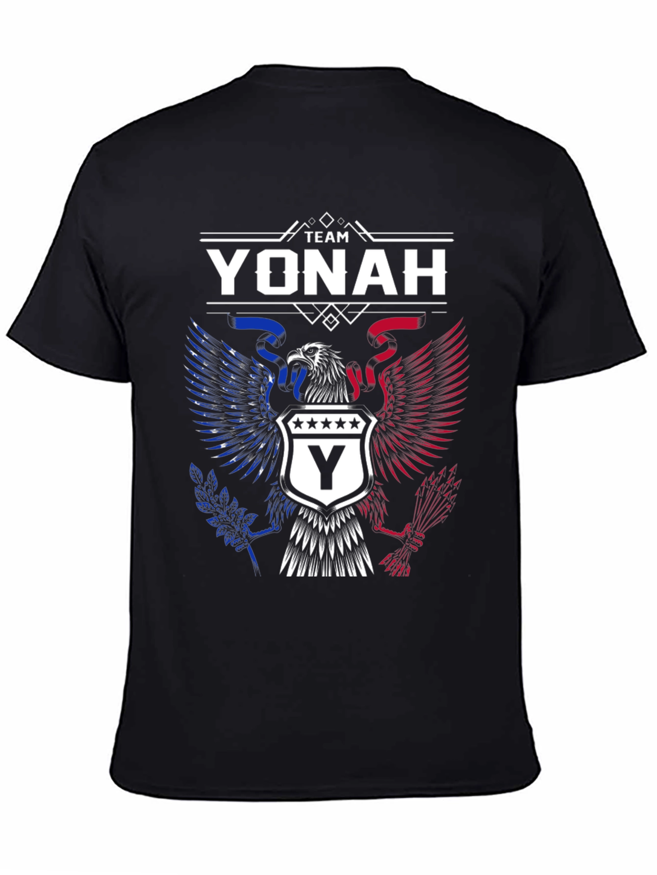 Team Yonah Eagle Crest Graphic T-Shirt