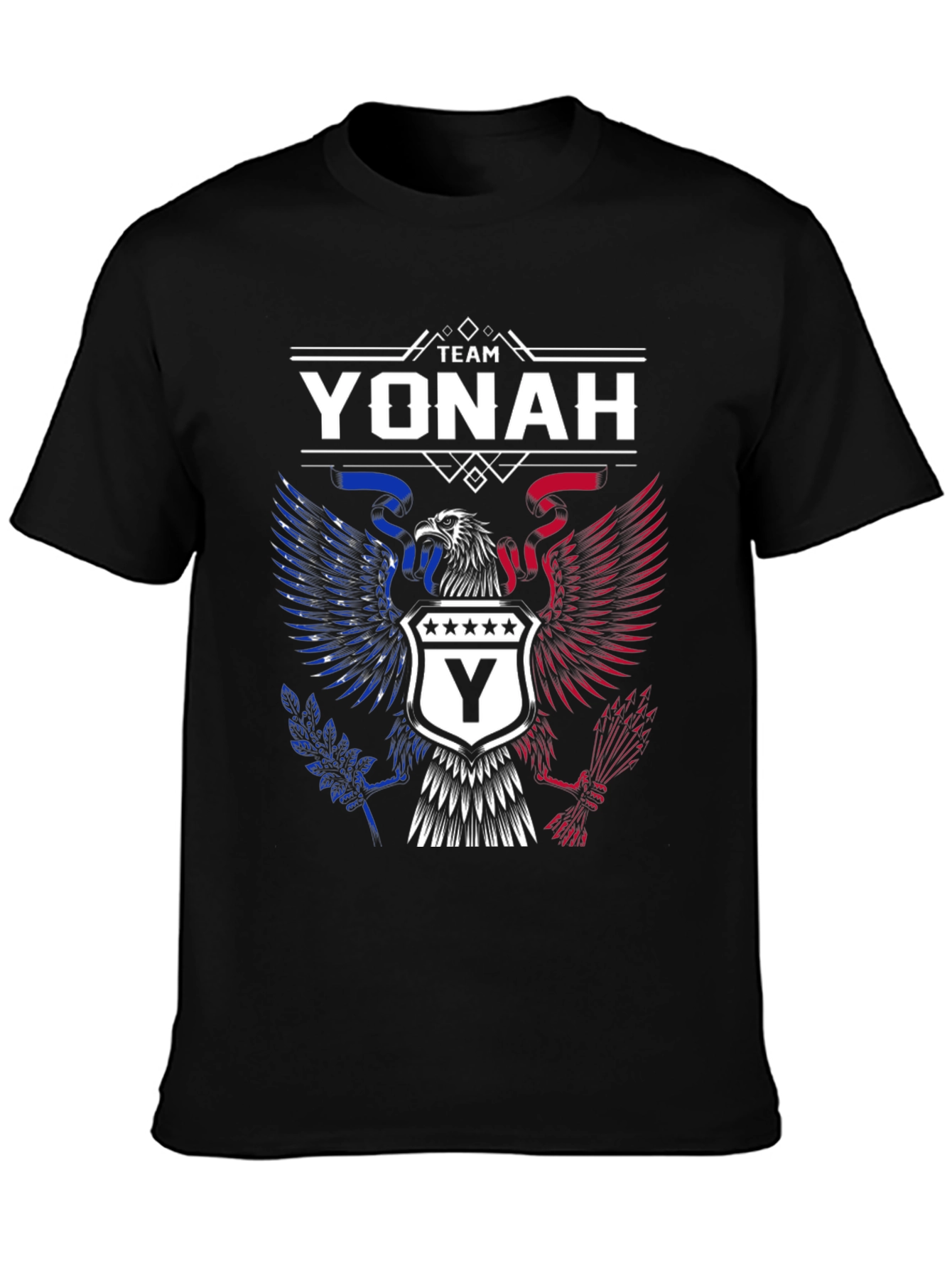 Team Yonah Eagle Crest Graphic T-Shirt