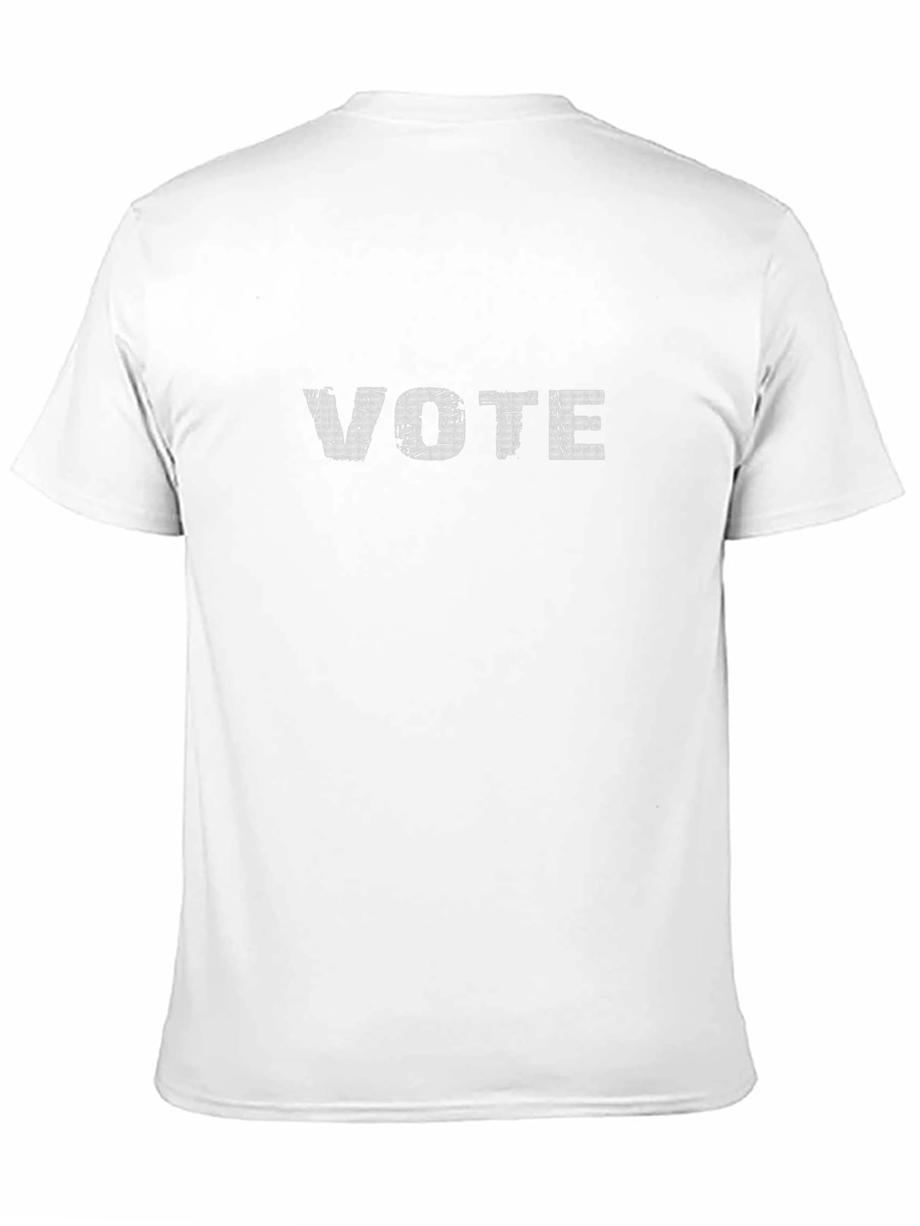 Vote T-Shirt - Black Cotton Tee