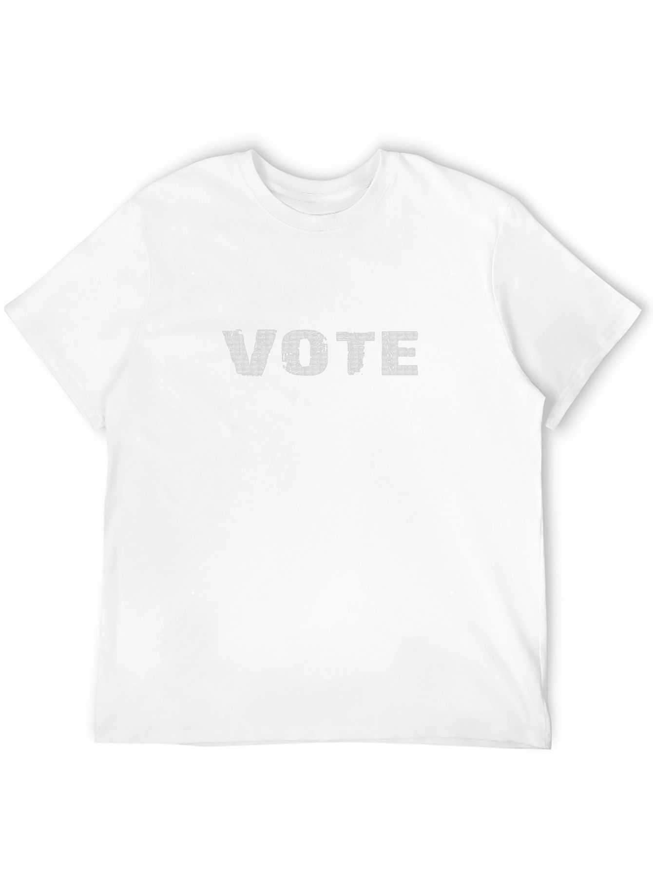 Vote T-Shirt - Black Cotton Tee
