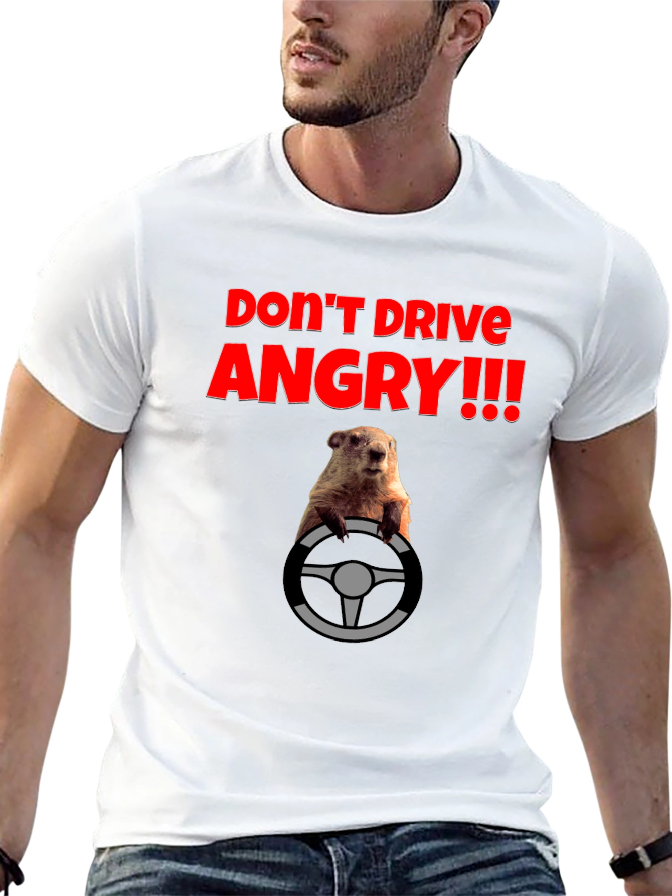 Dont Drive Angry! T-Shirt - Groundhog Day Style