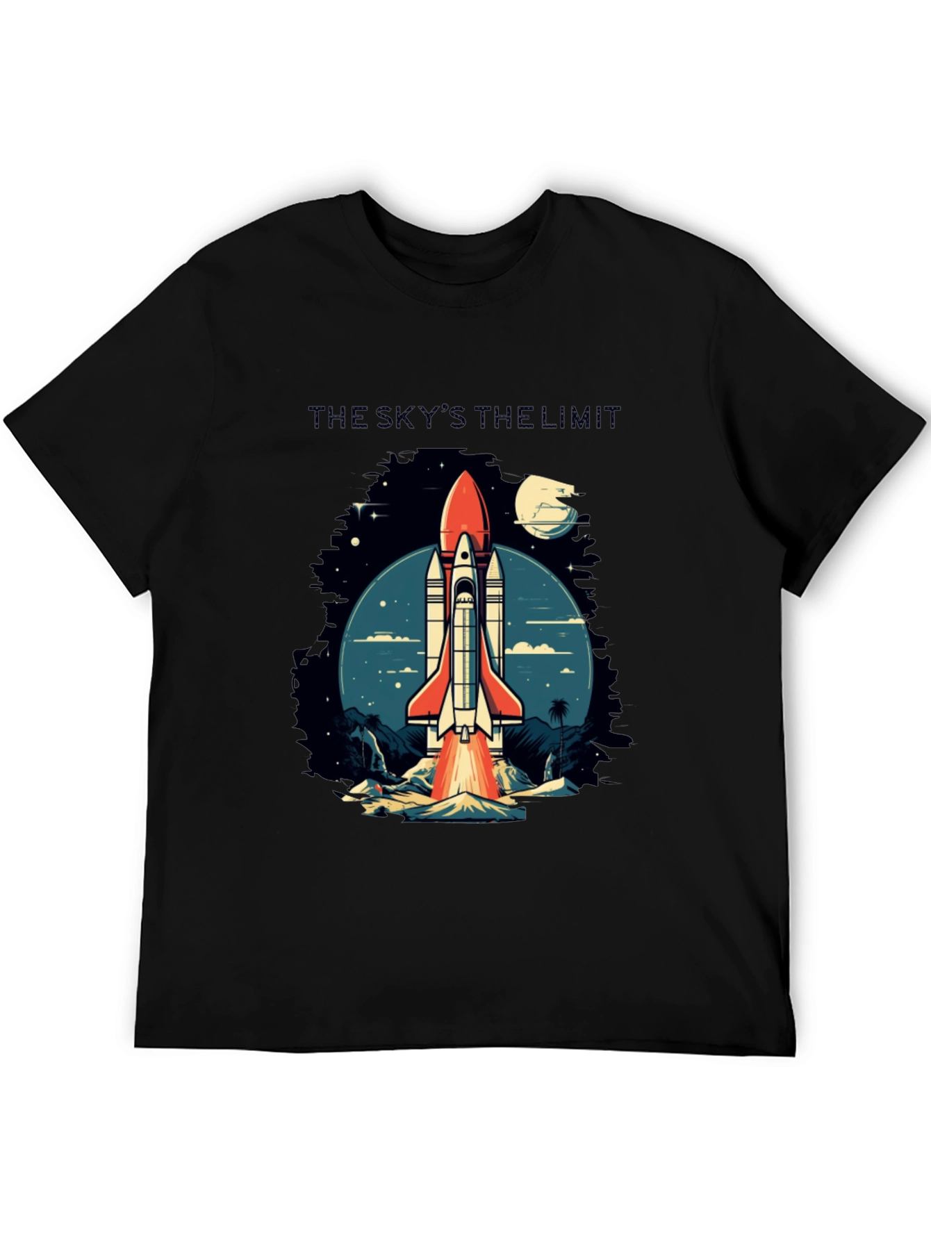 Space Shuttle Graphic T-Shirt