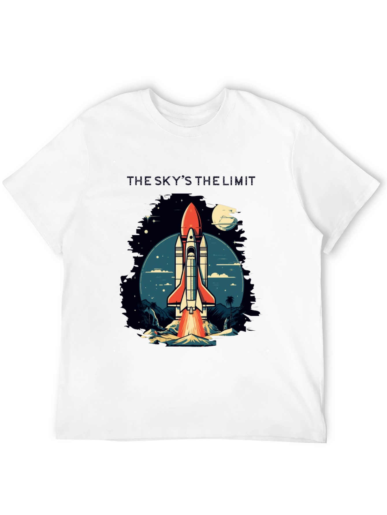 Space Shuttle Graphic T-Shirt