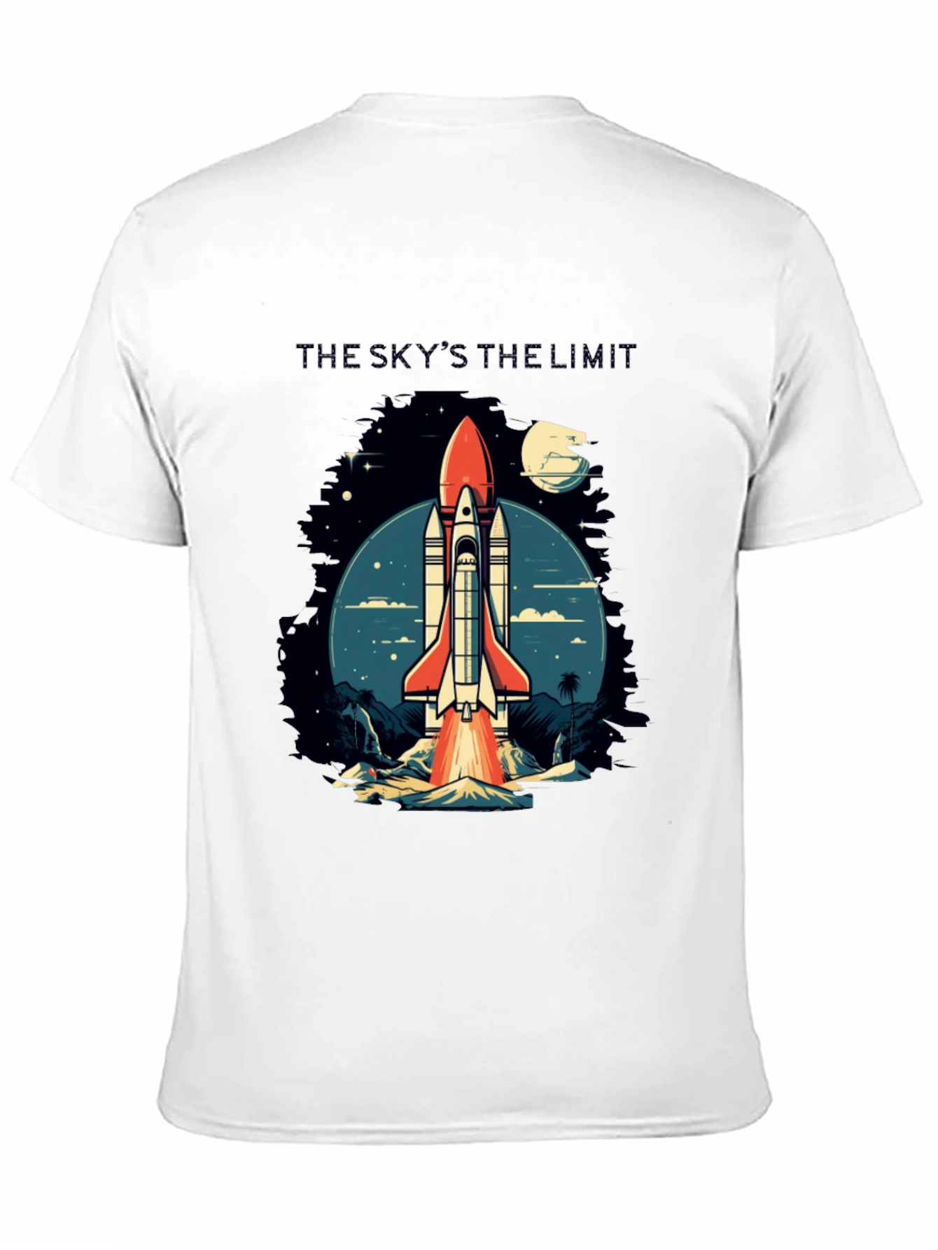 Space Shuttle Graphic T-Shirt