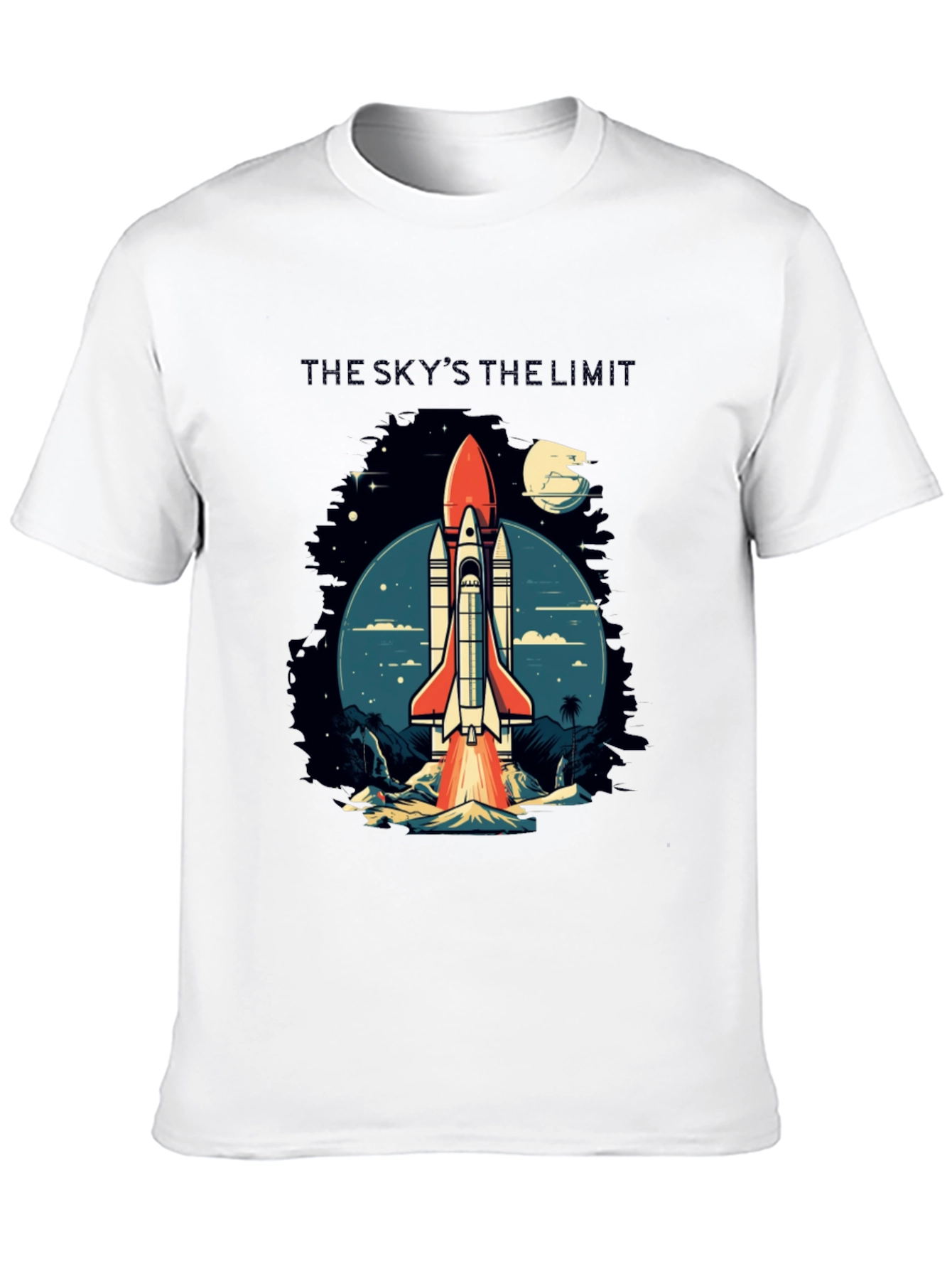 Space Shuttle Graphic T-Shirt