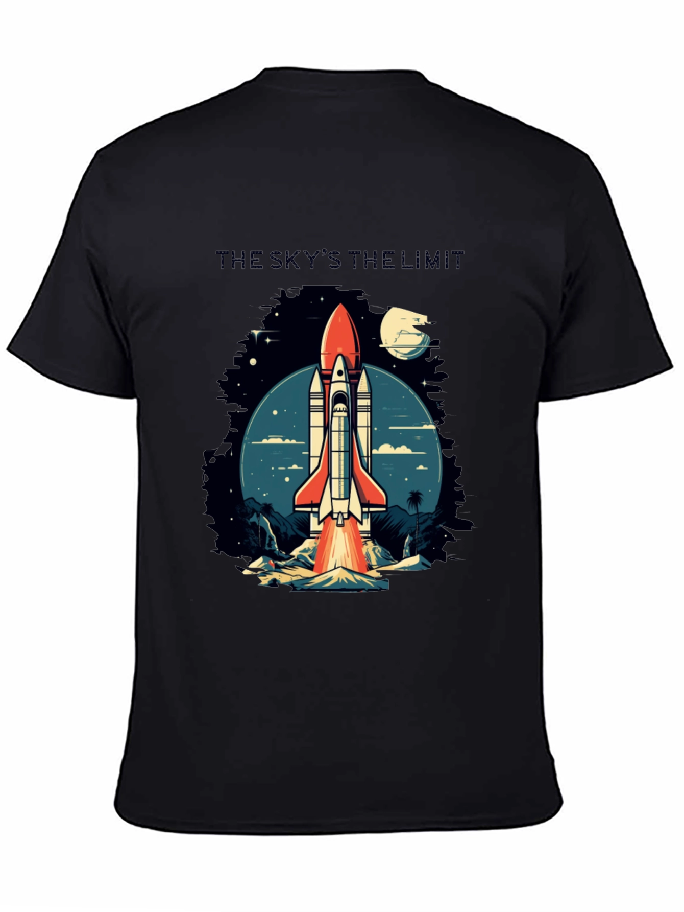 Space Shuttle Graphic T-Shirt