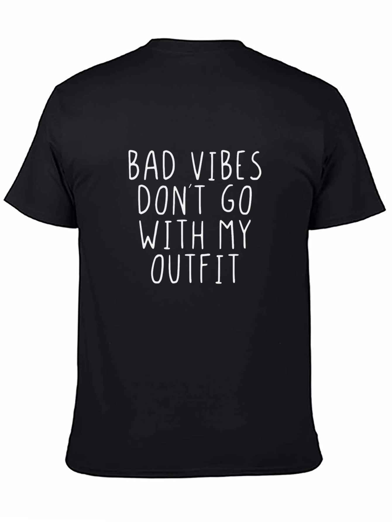Bad Vibes Funny Graphic T-Shirt