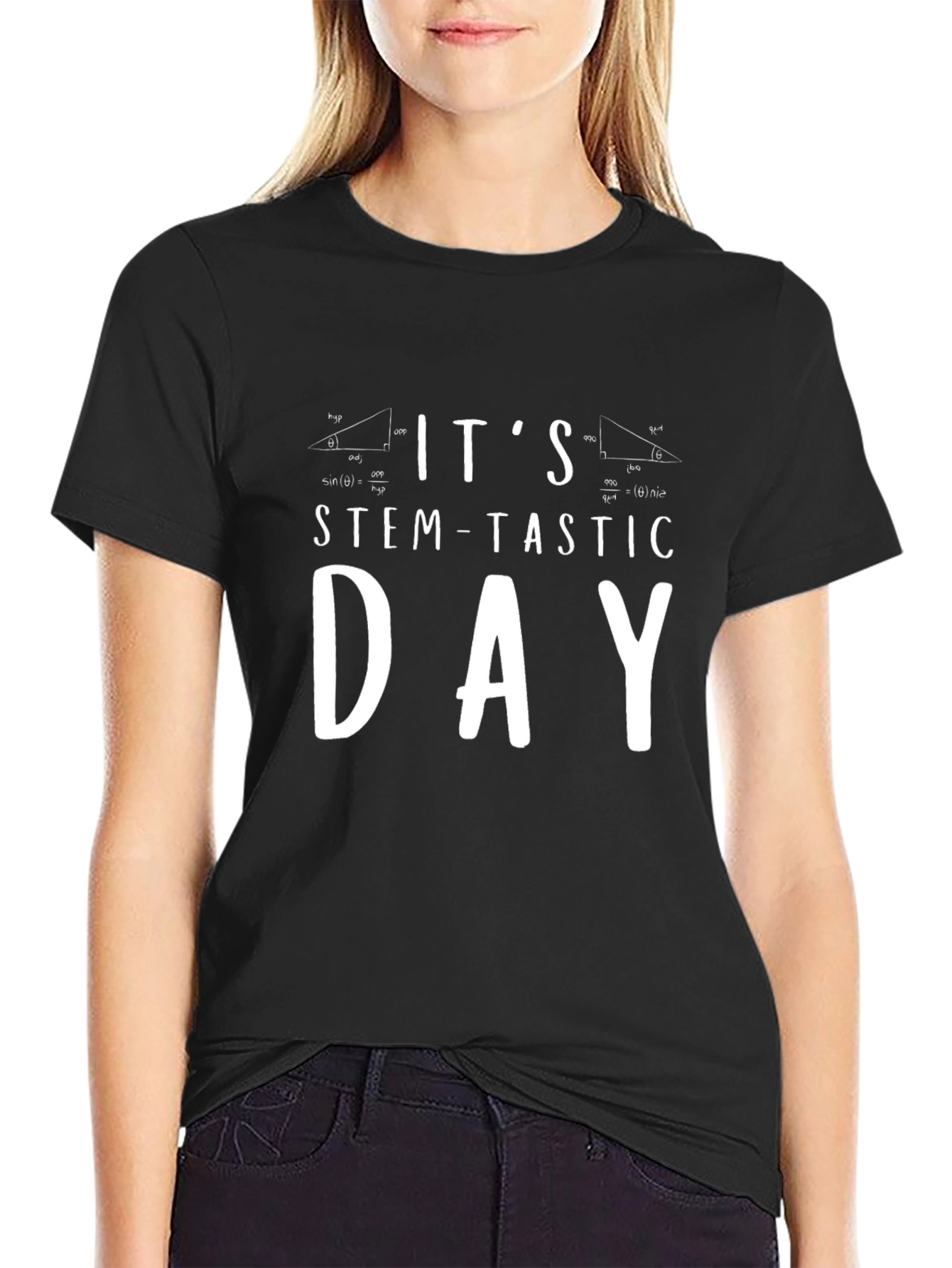 Its STEM-tastic Day Black Graphic Tee
