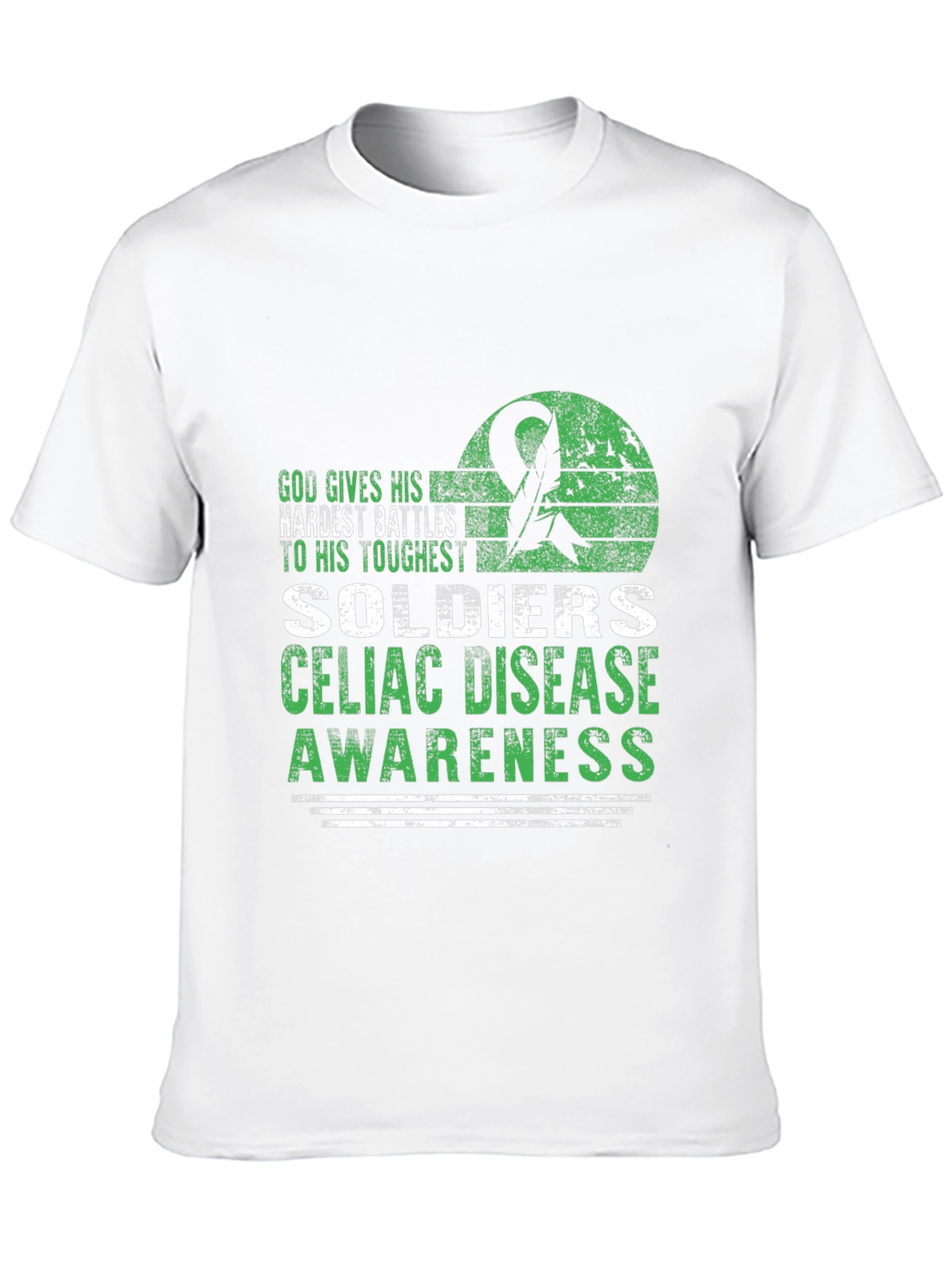 Celiac Disease Awareness Soldier T-Shirt