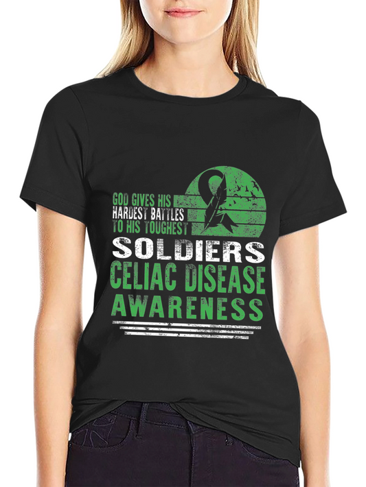 Celiac Disease Awareness Soldier T-Shirt