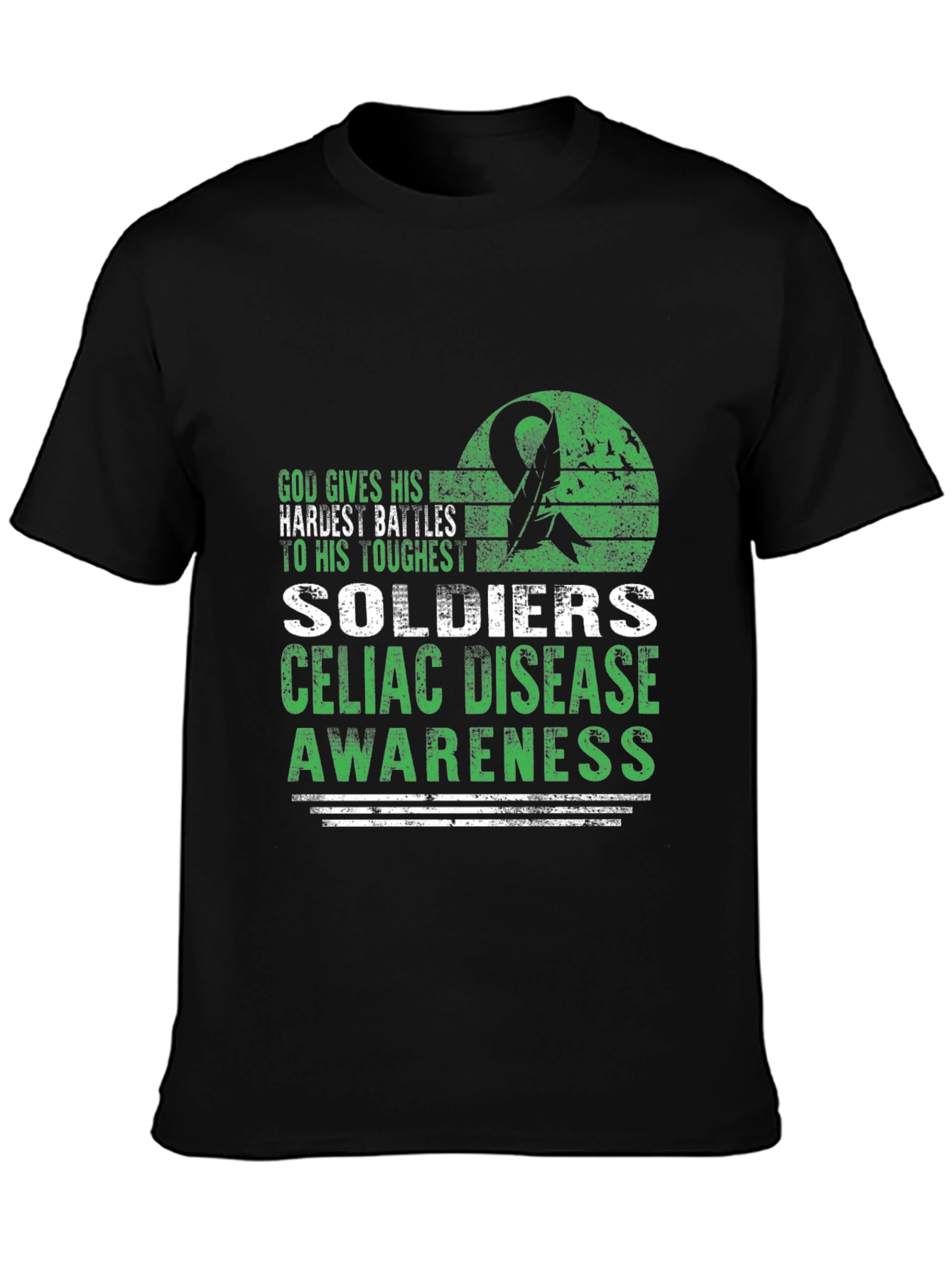 Celiac Disease Awareness Soldier T-Shirt