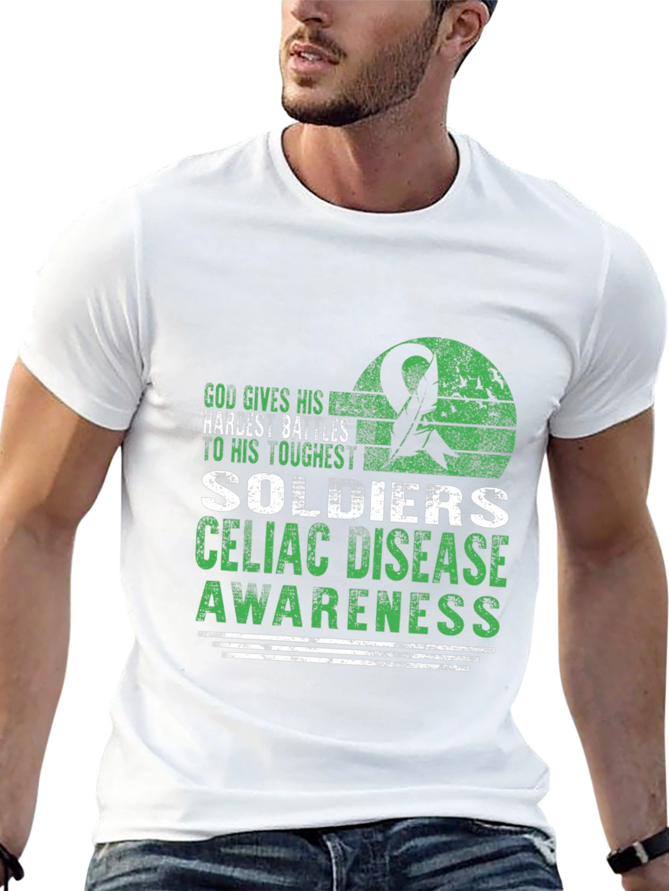 Celiac Disease Awareness Soldier T-Shirt