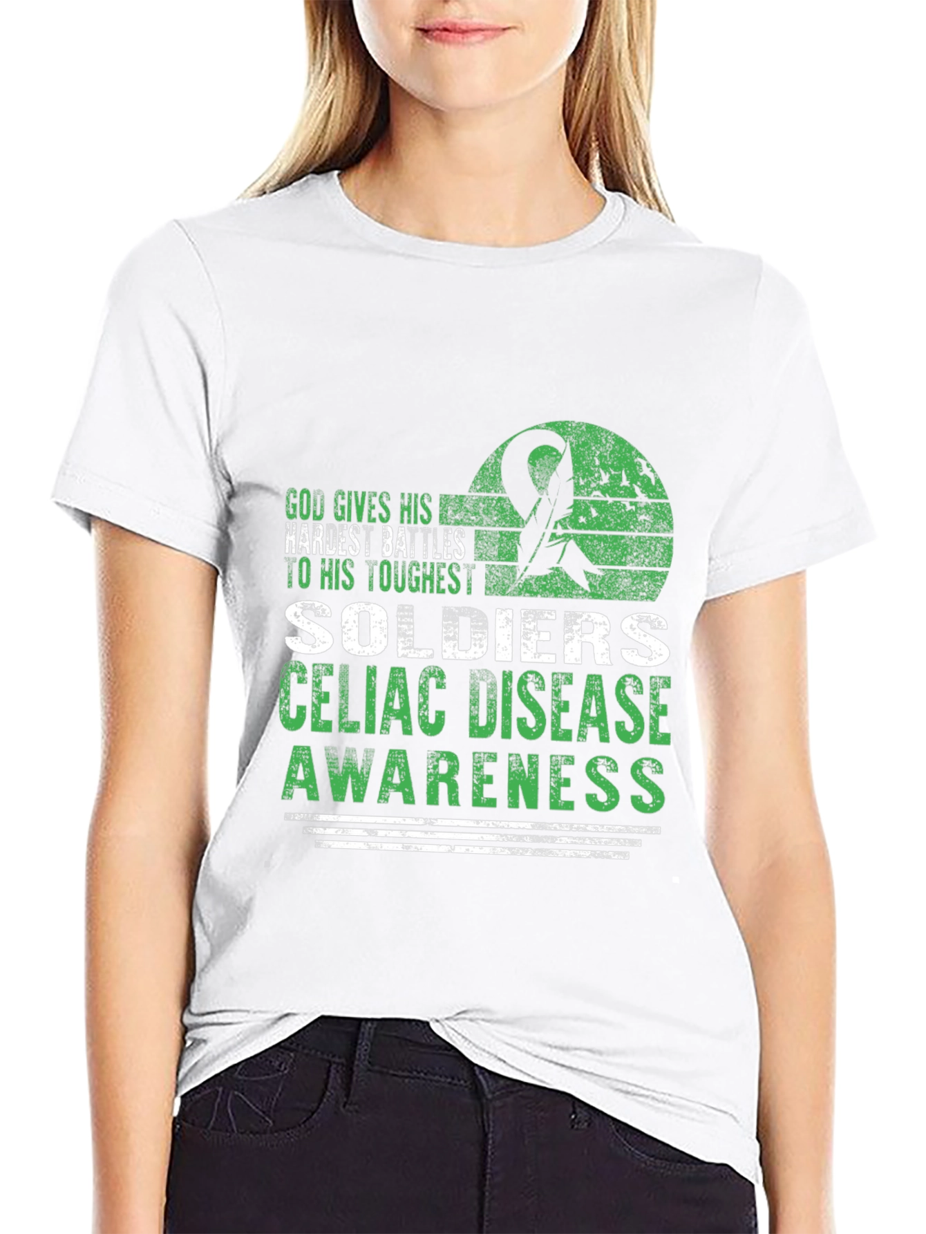 Celiac Disease Awareness Soldier T-Shirt