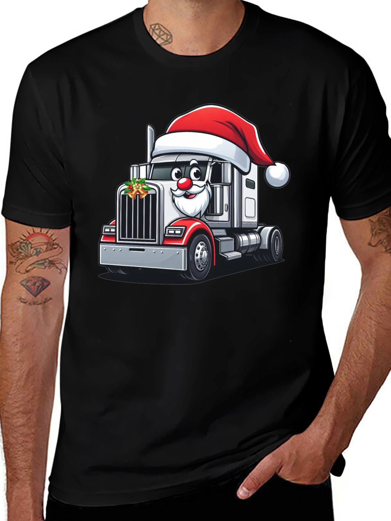 Christmas Trucker T-Shirt - Holiday Road