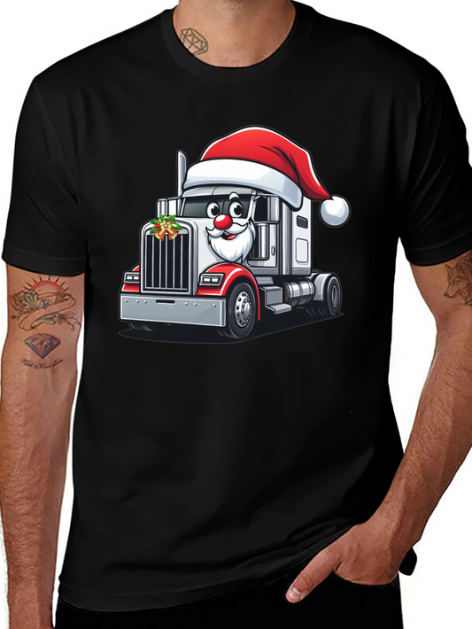 Christmas Trucker T-Shirt - Holiday Road