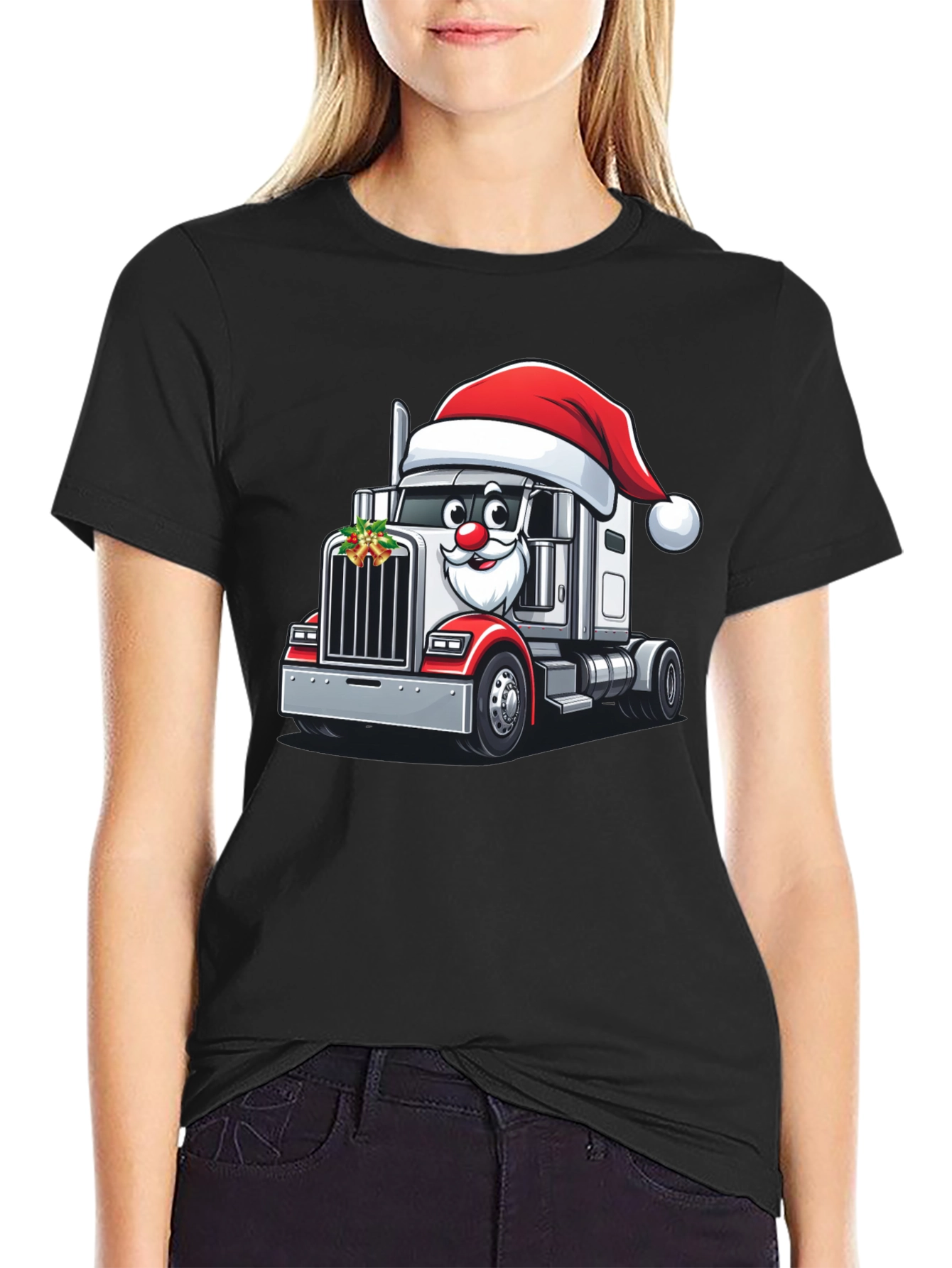 Christmas Trucker T-Shirt - Holiday Road