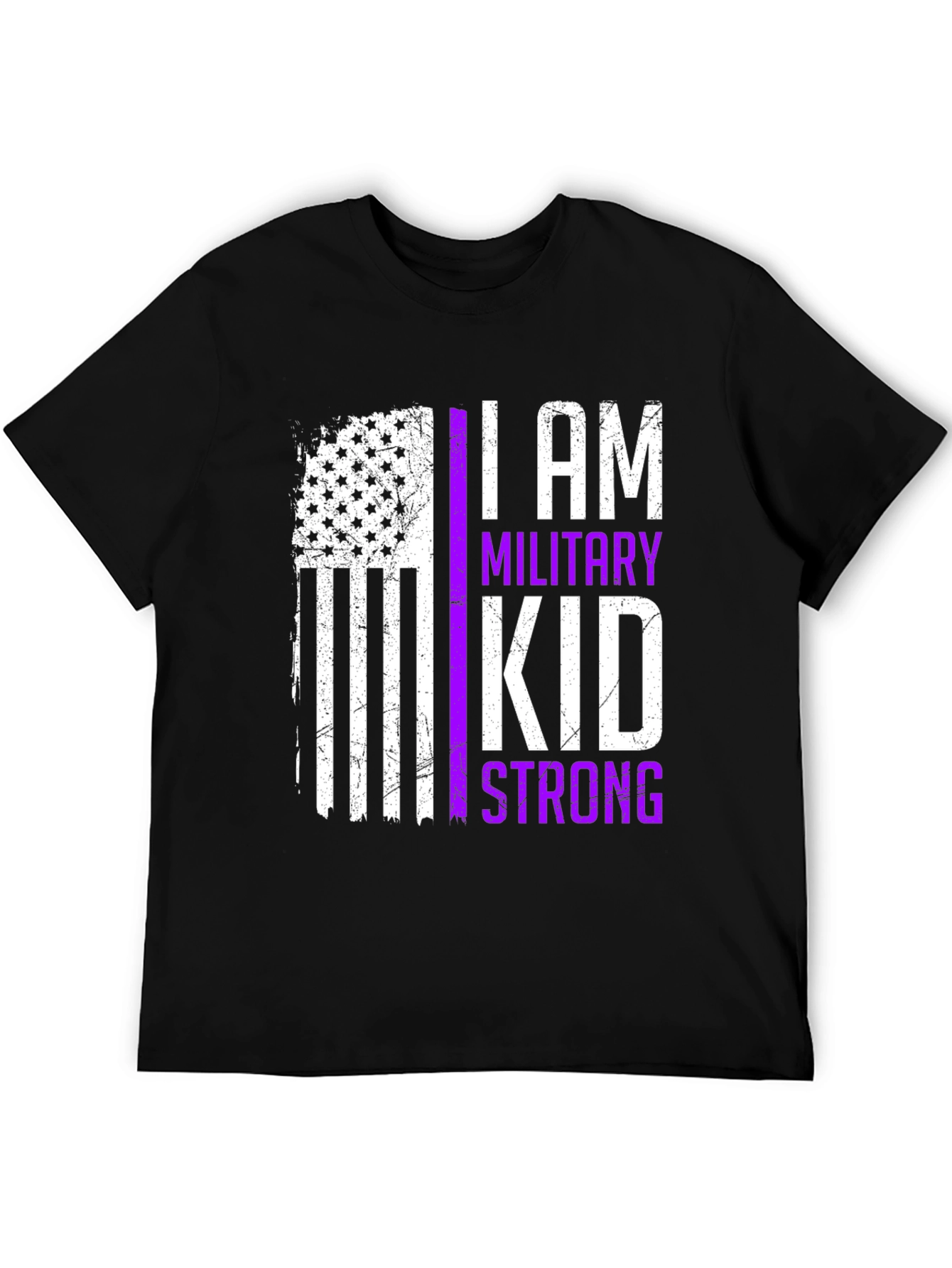 Military Kid Strong Graphic Tee