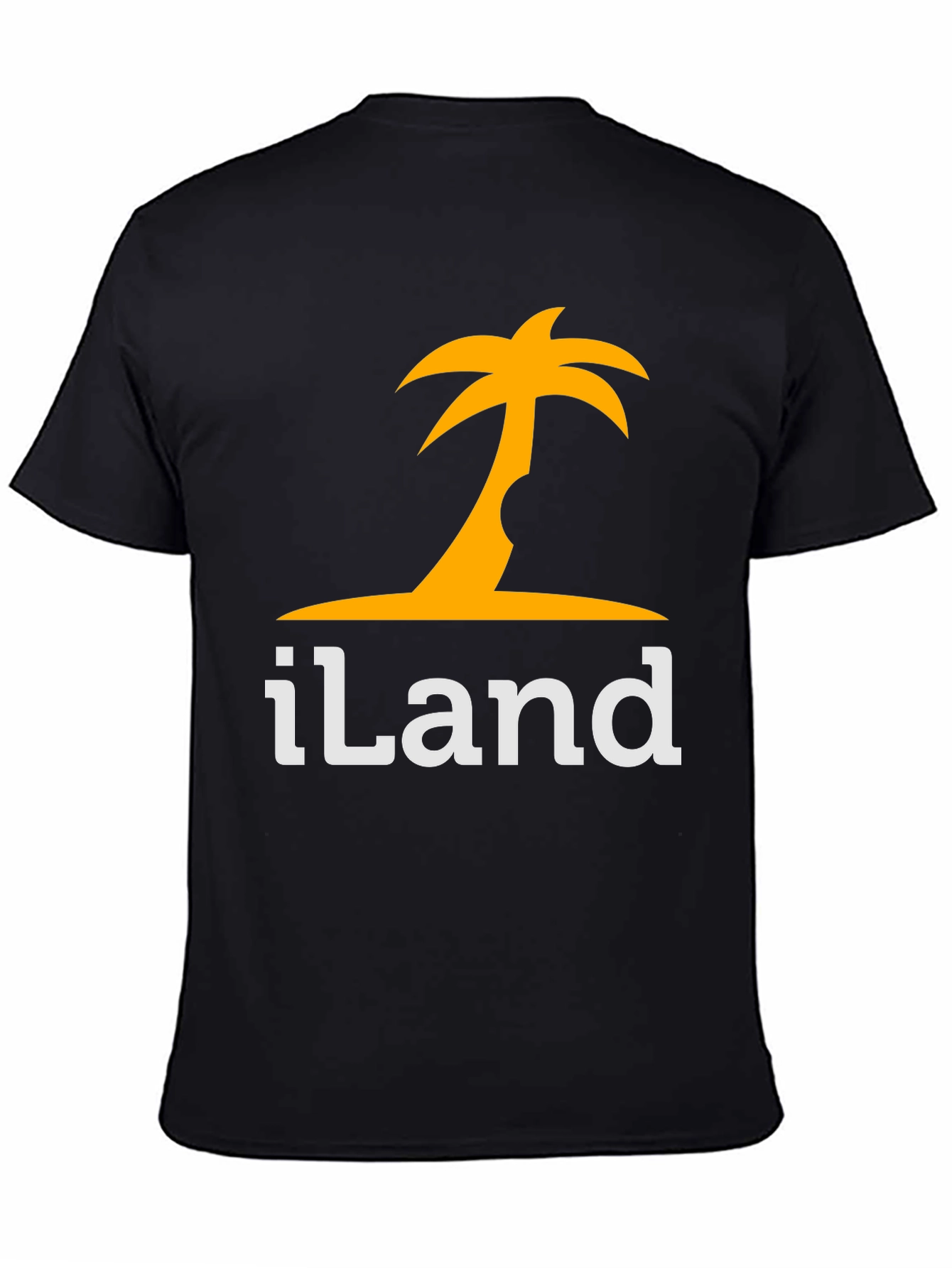Island Life Black T-Shirt - Tropical Vacation Vibes