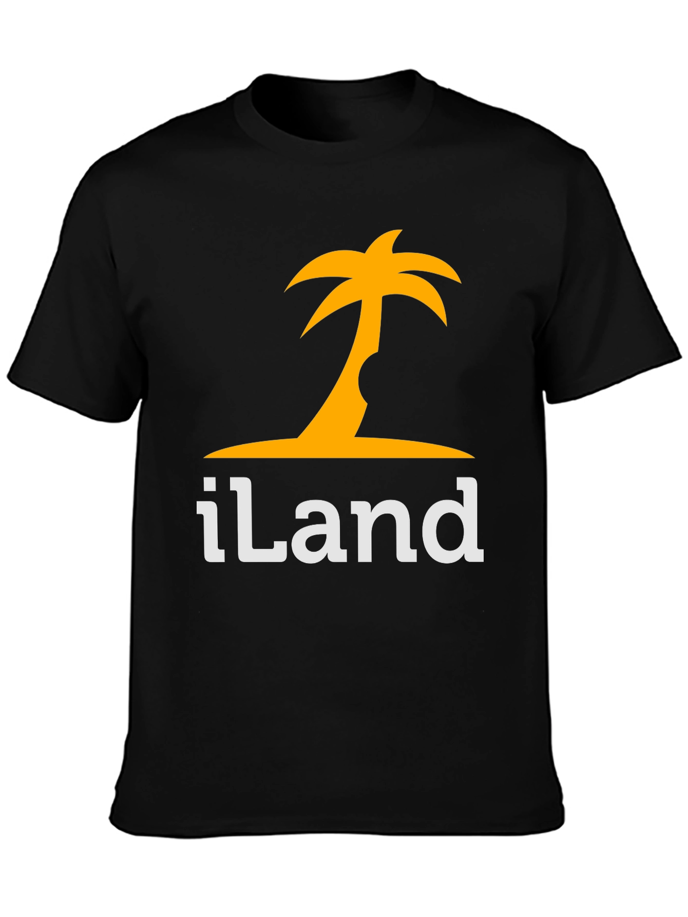 Island Life Black T-Shirt - Tropical Vacation Vibes