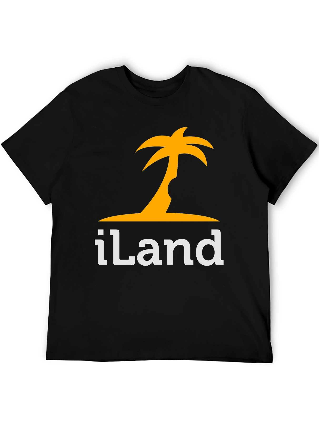 Island Life Black T-Shirt - Tropical Vacation Vibes
