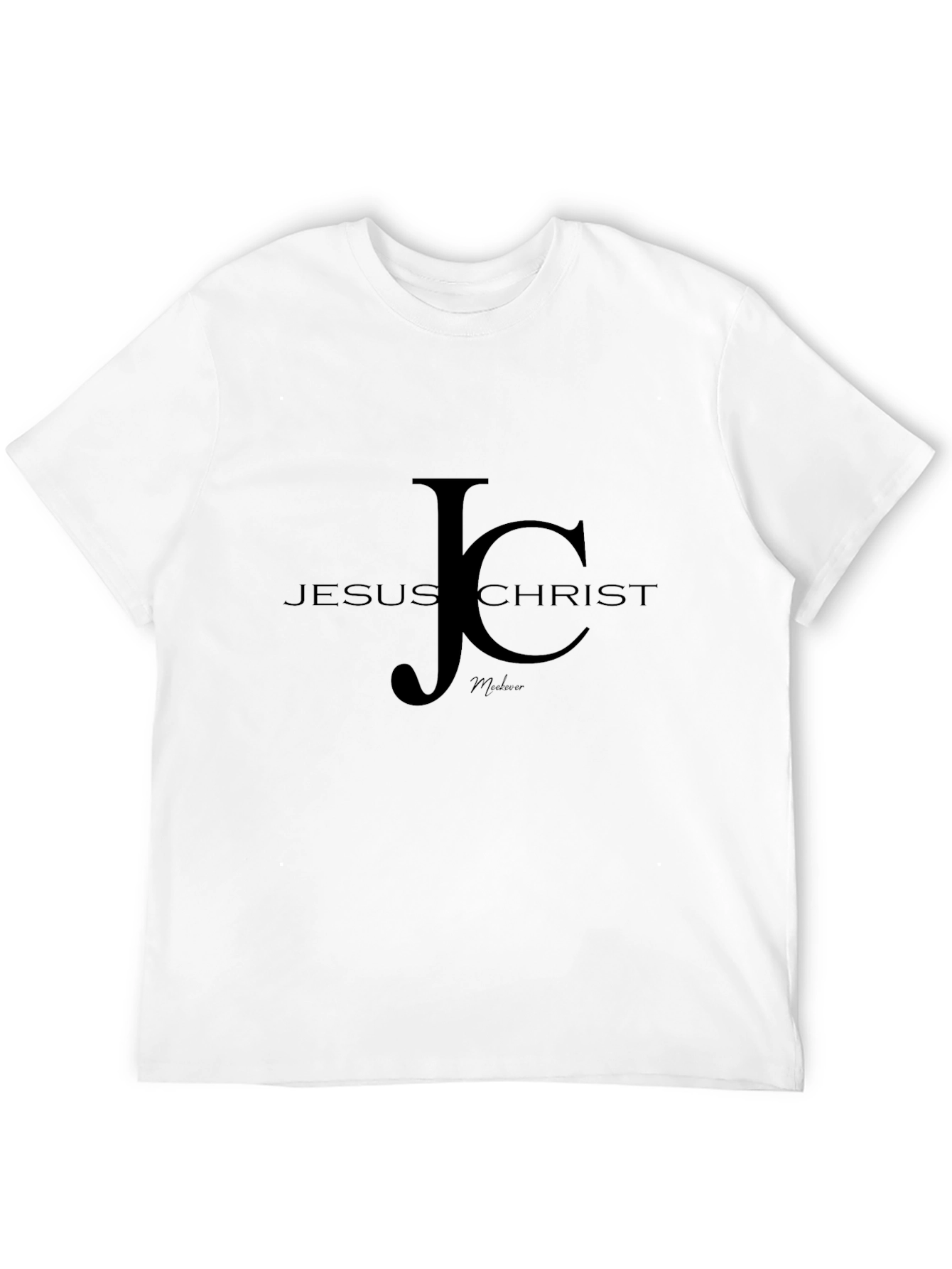 Jesus Christ JC Graphic Black T-Shirt